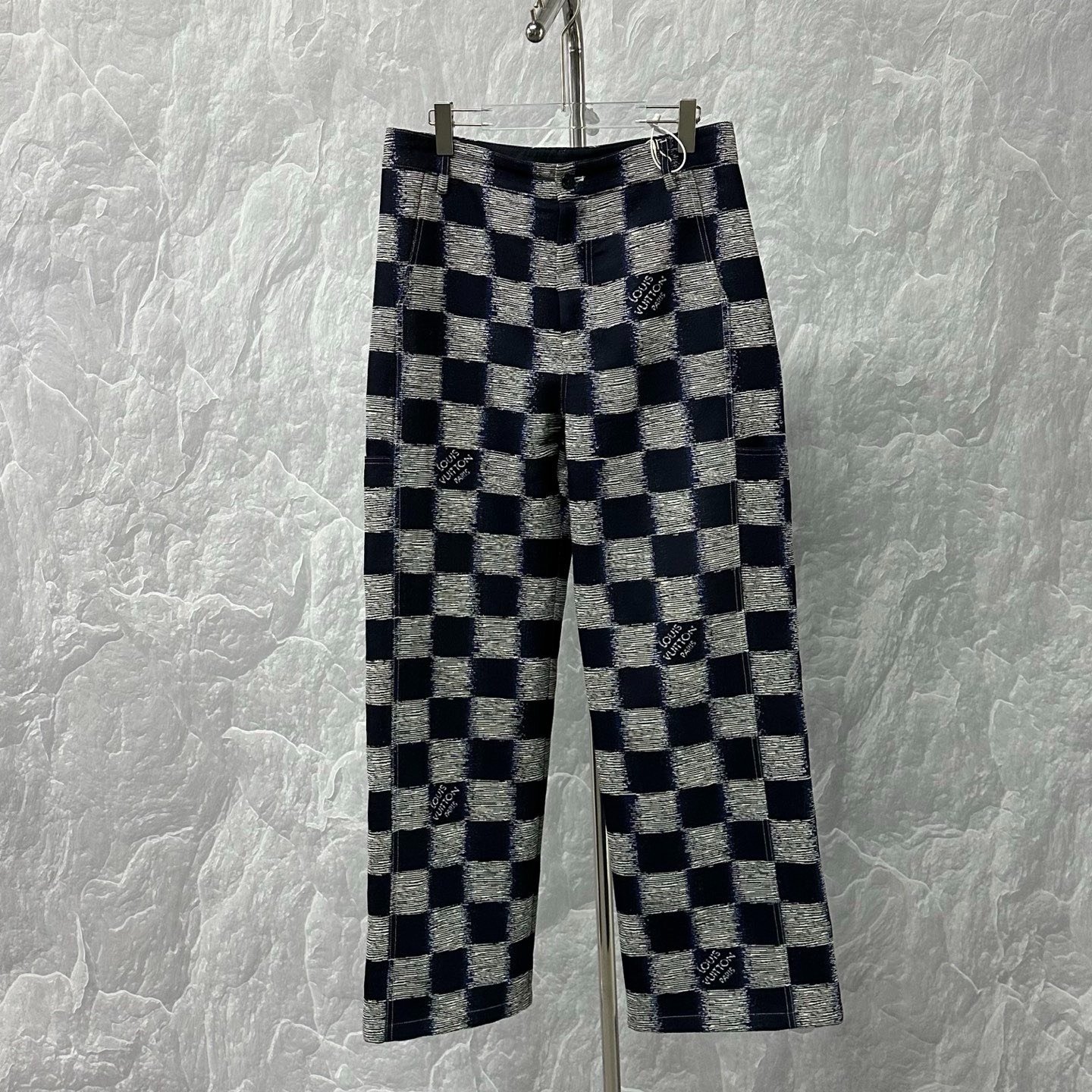 Louis Vuitton SS24 Mosaic Check Trousers