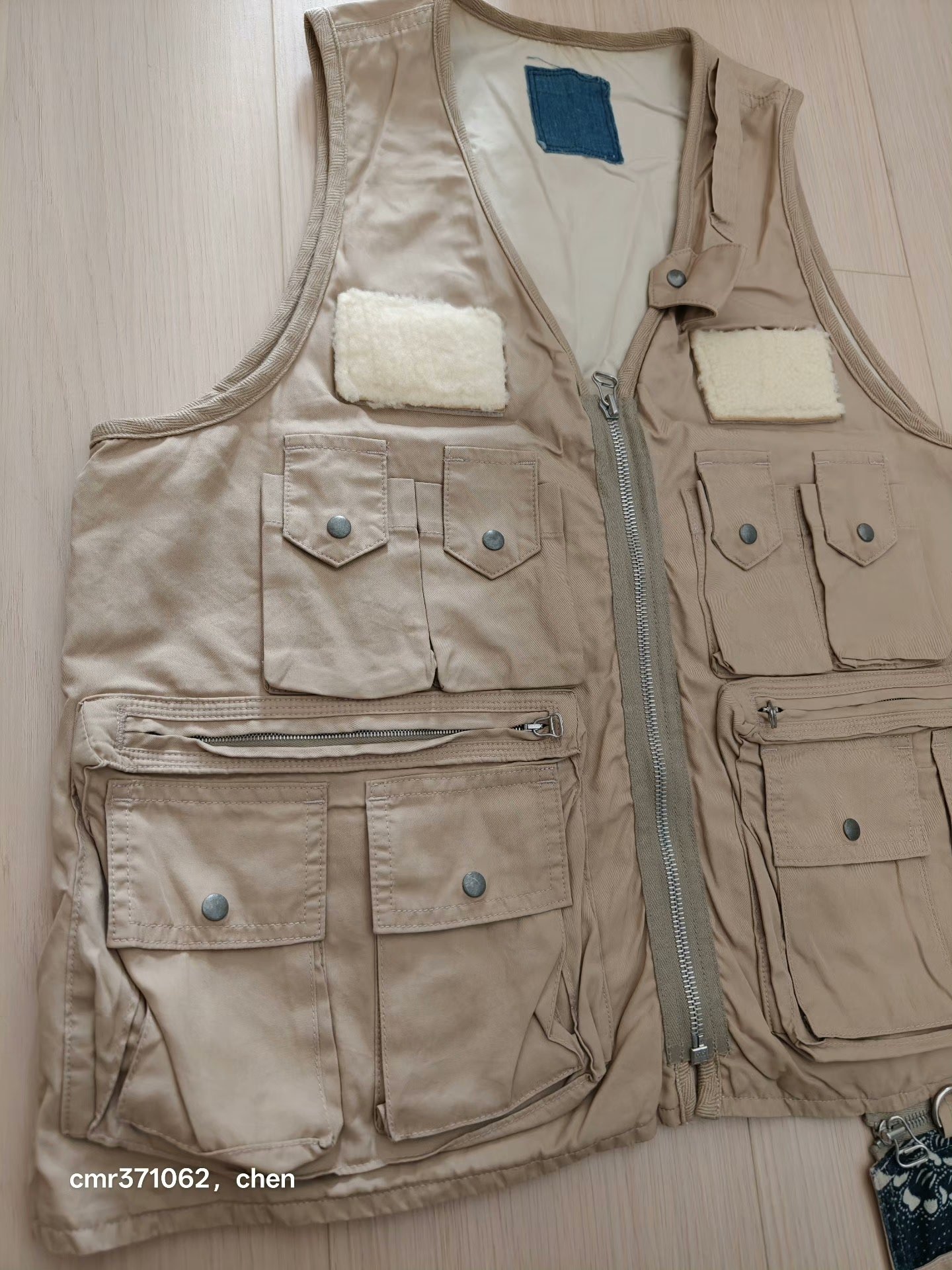 visvim 20 ICT Fisherman Vest — detail