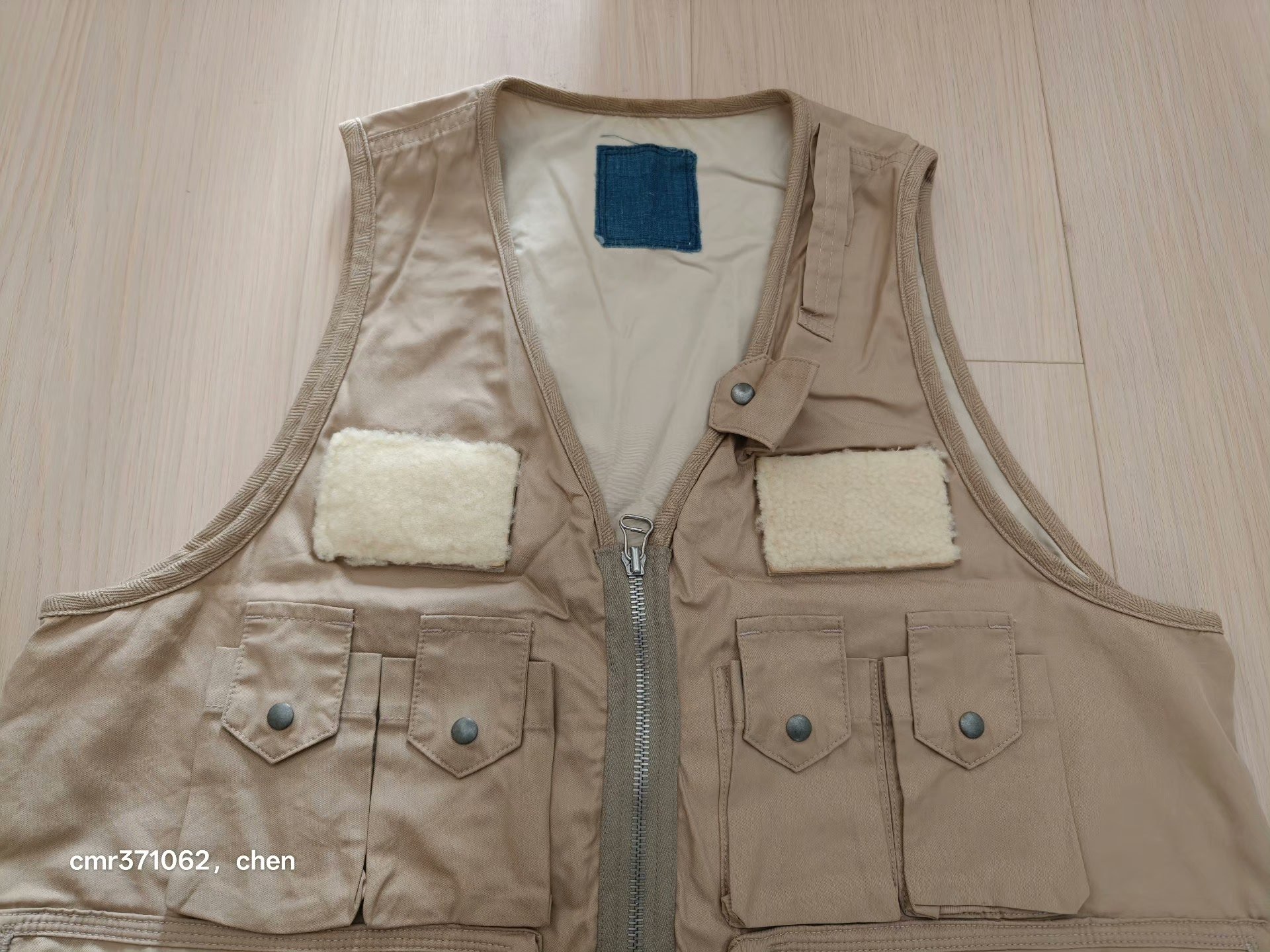 visvim 20 ICT Fisherman Vest — front
