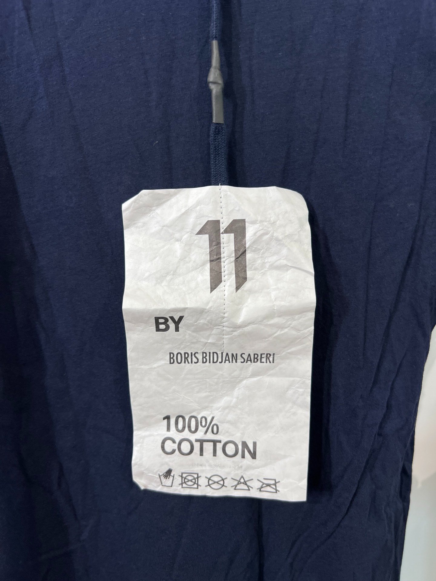 Boris Bidjan Saberi 11by bbs TS3F T-shirt — label