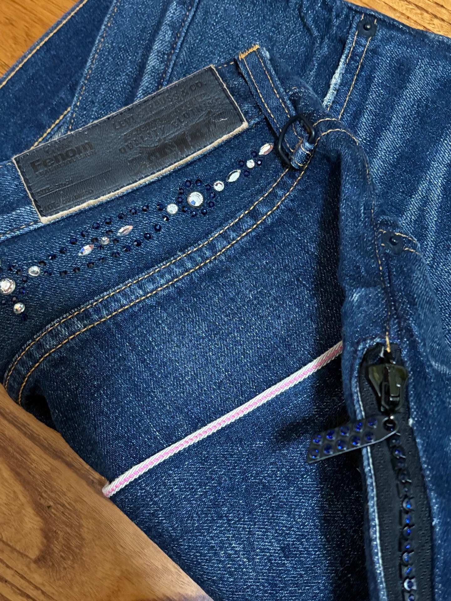Levi's Fenom X UE DISCO Blue Diamond Jeans — back