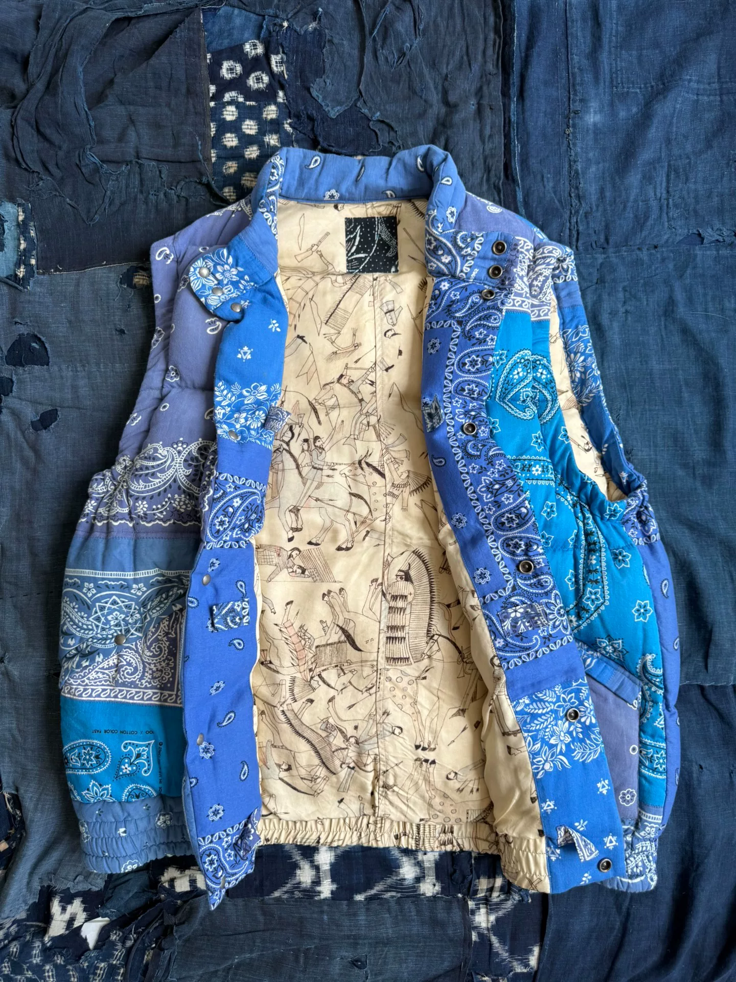VISVIM 22AW INSULATOR DOWN VEST — front