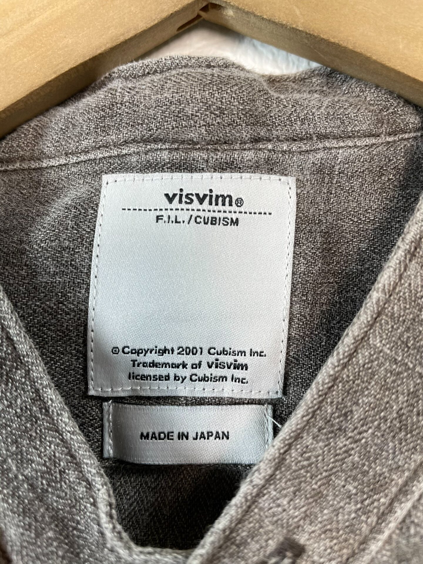 VISVIM LONG RIDER SHIRT — back