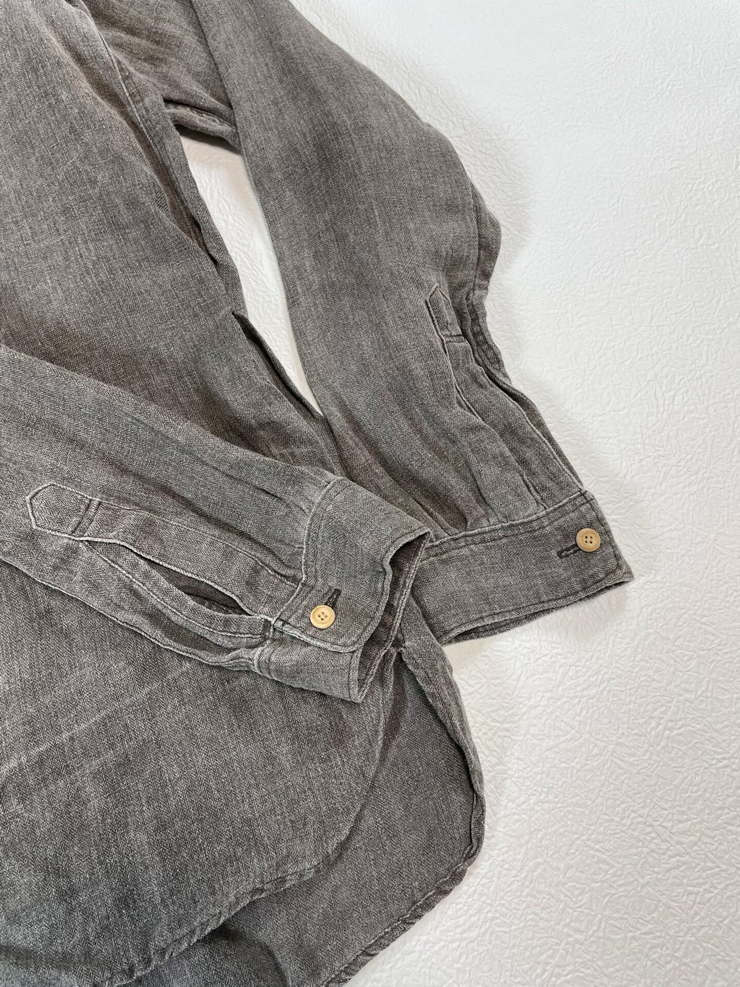 VISVIM LONG RIDER SHIRT — detail