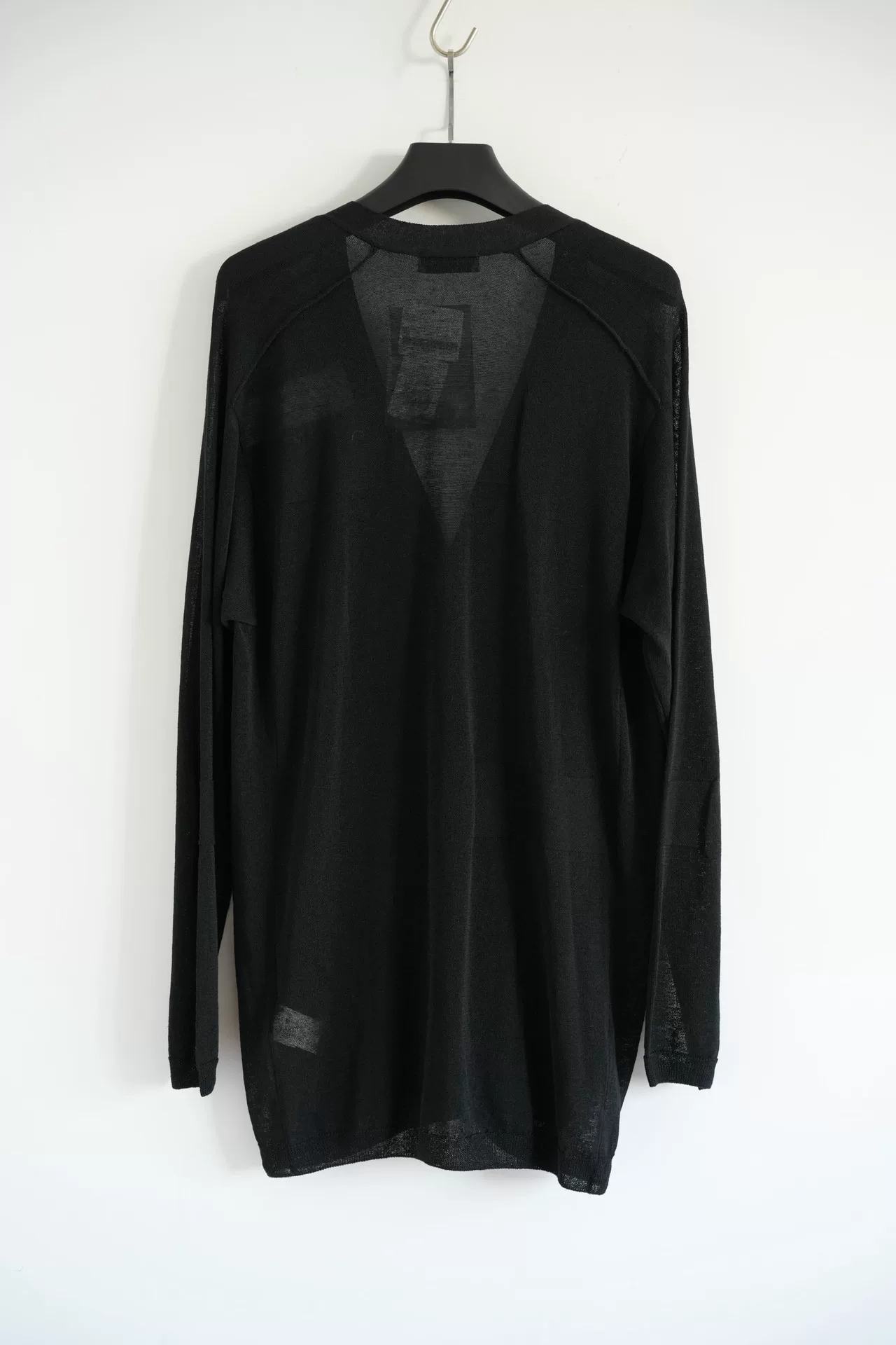 Yohji Yamamoto 24SS Lace Knit Cardigan — front