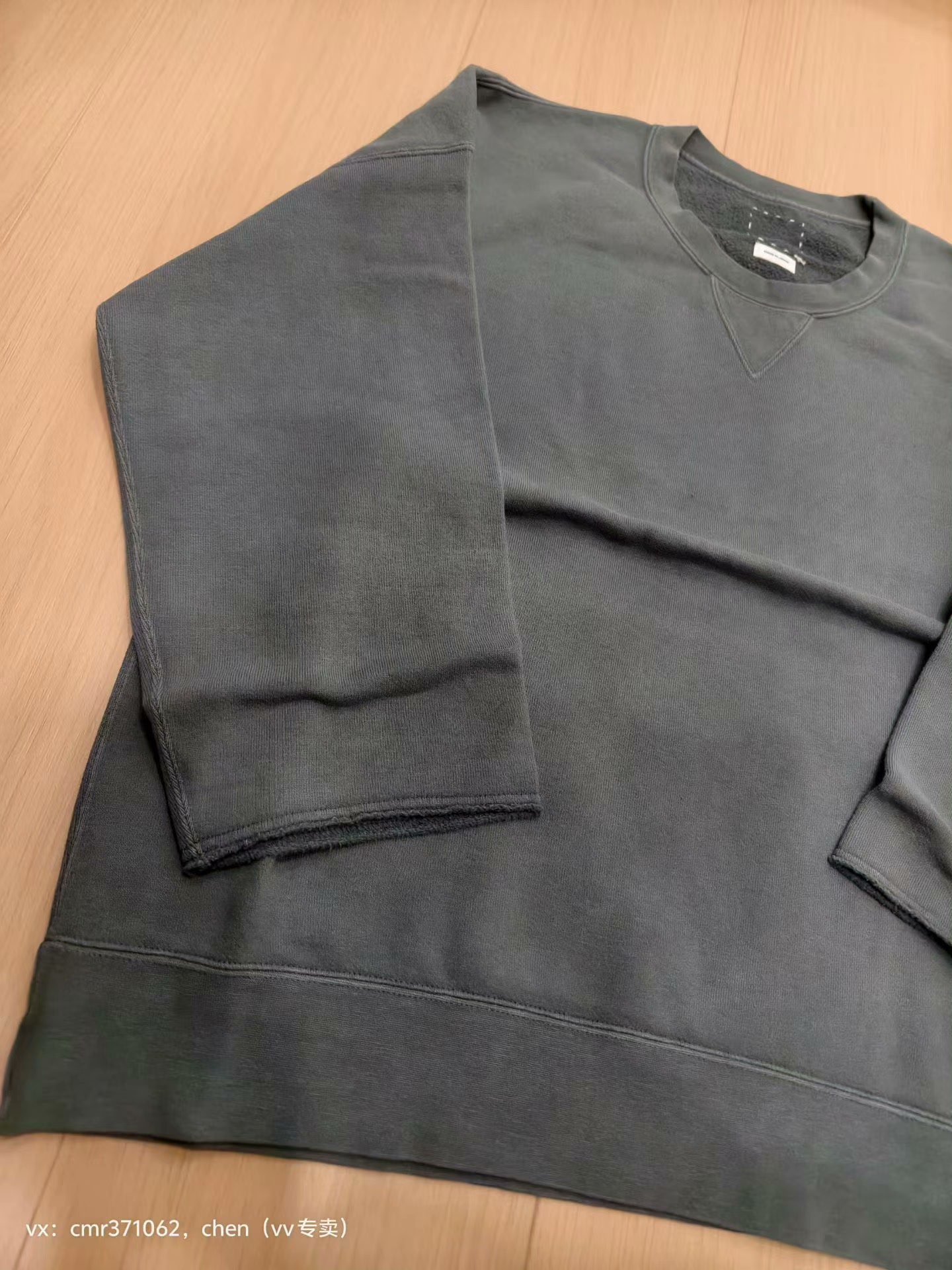 VISVIM 24AW JUMBO SB SWEAT 3/4 — front