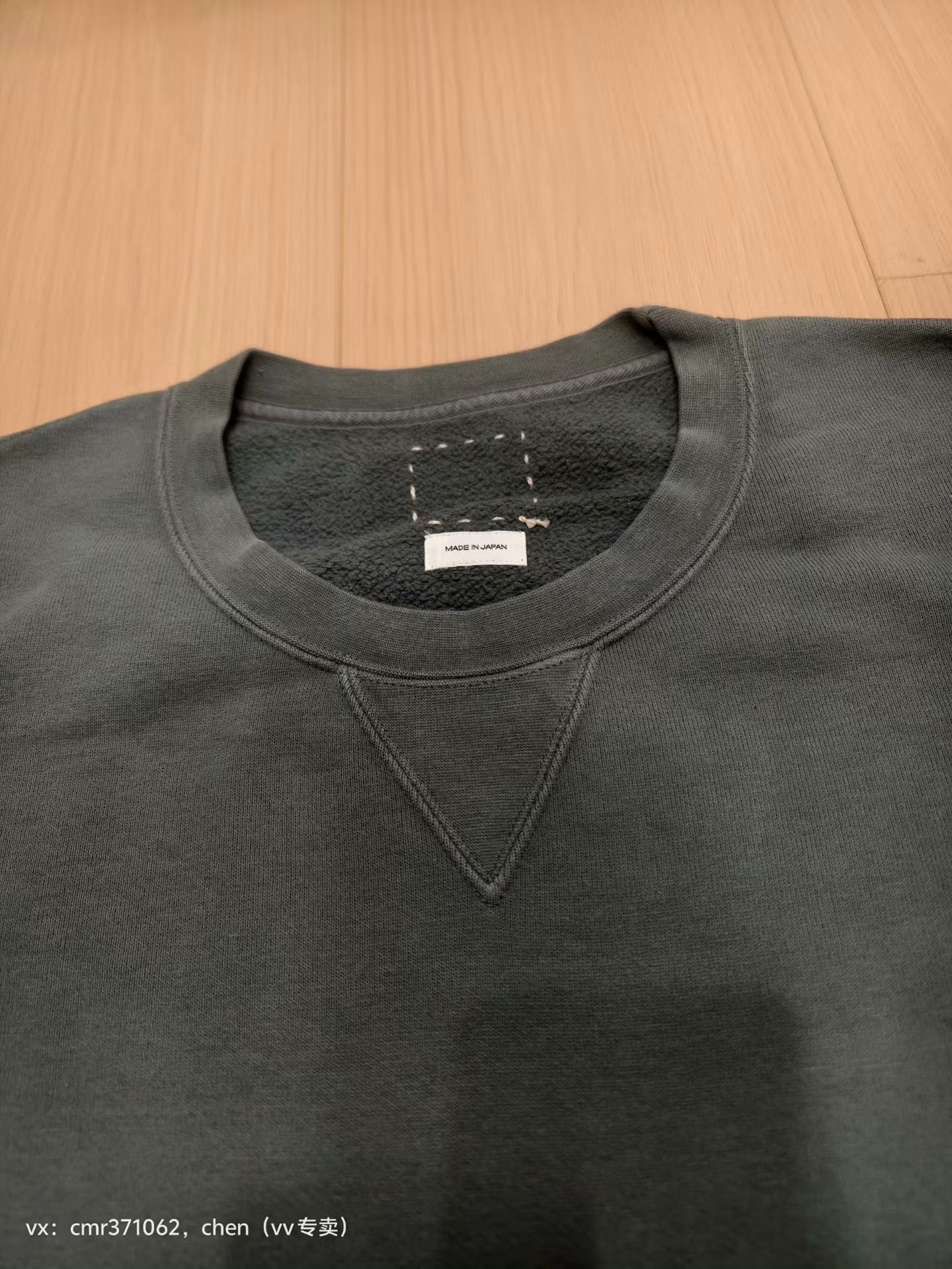 VISVIM 24AW JUMBO SB SWEAT 3/4 — back
