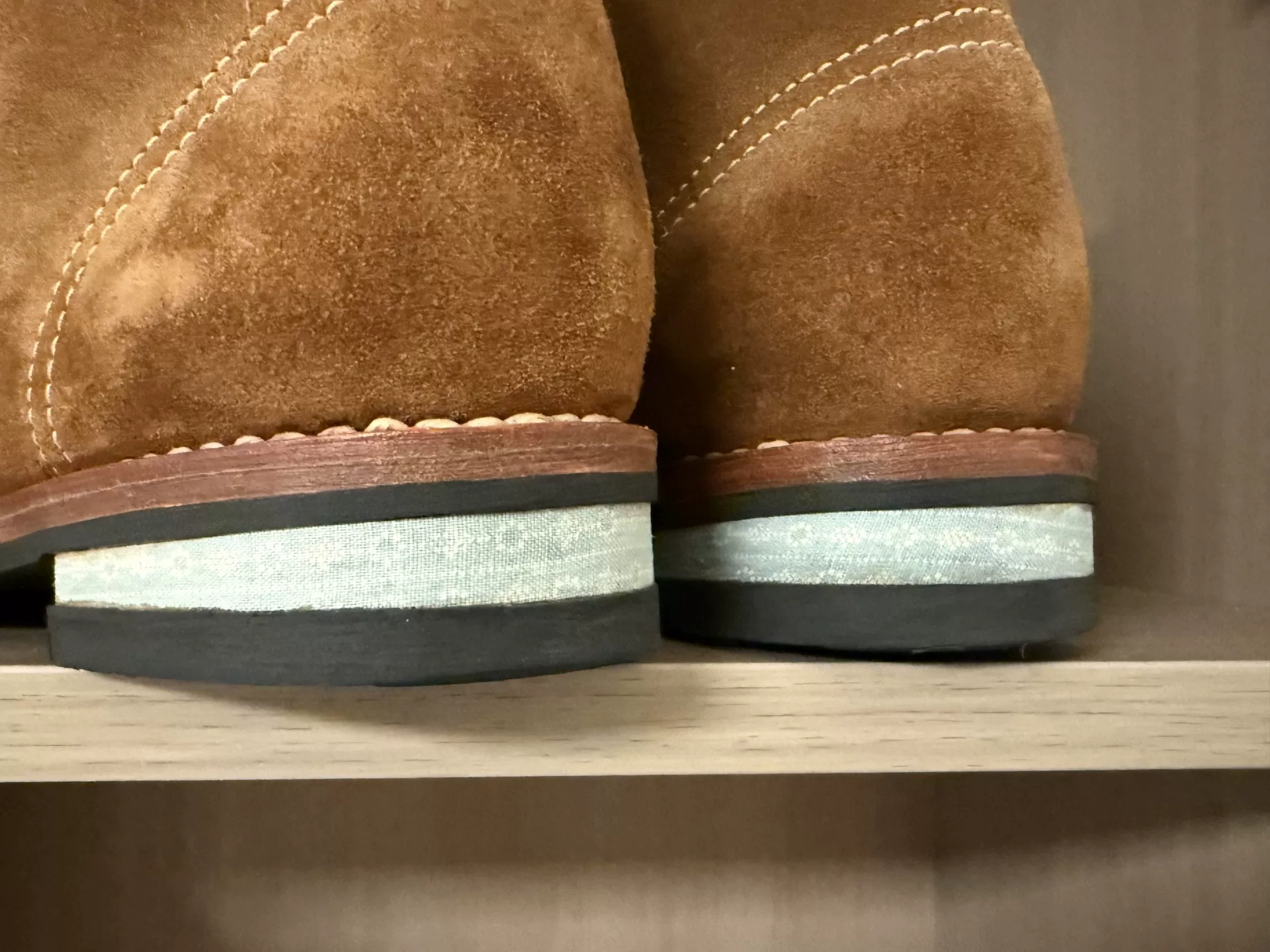VISVIM 13AW BRIGADIER MID BOOTS — label