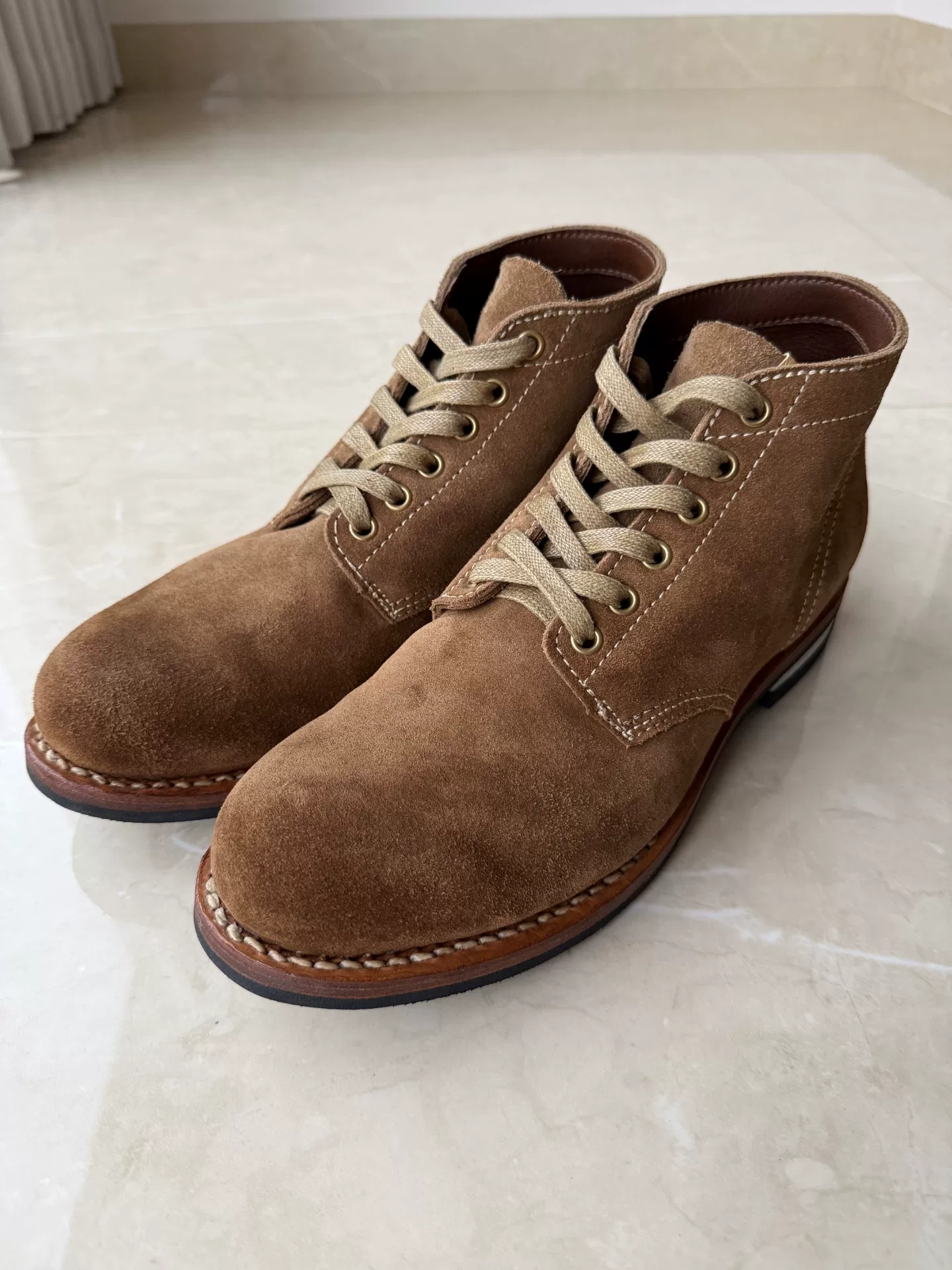 VISVIM 13AW BRIGADIER MID BOOTS — detail