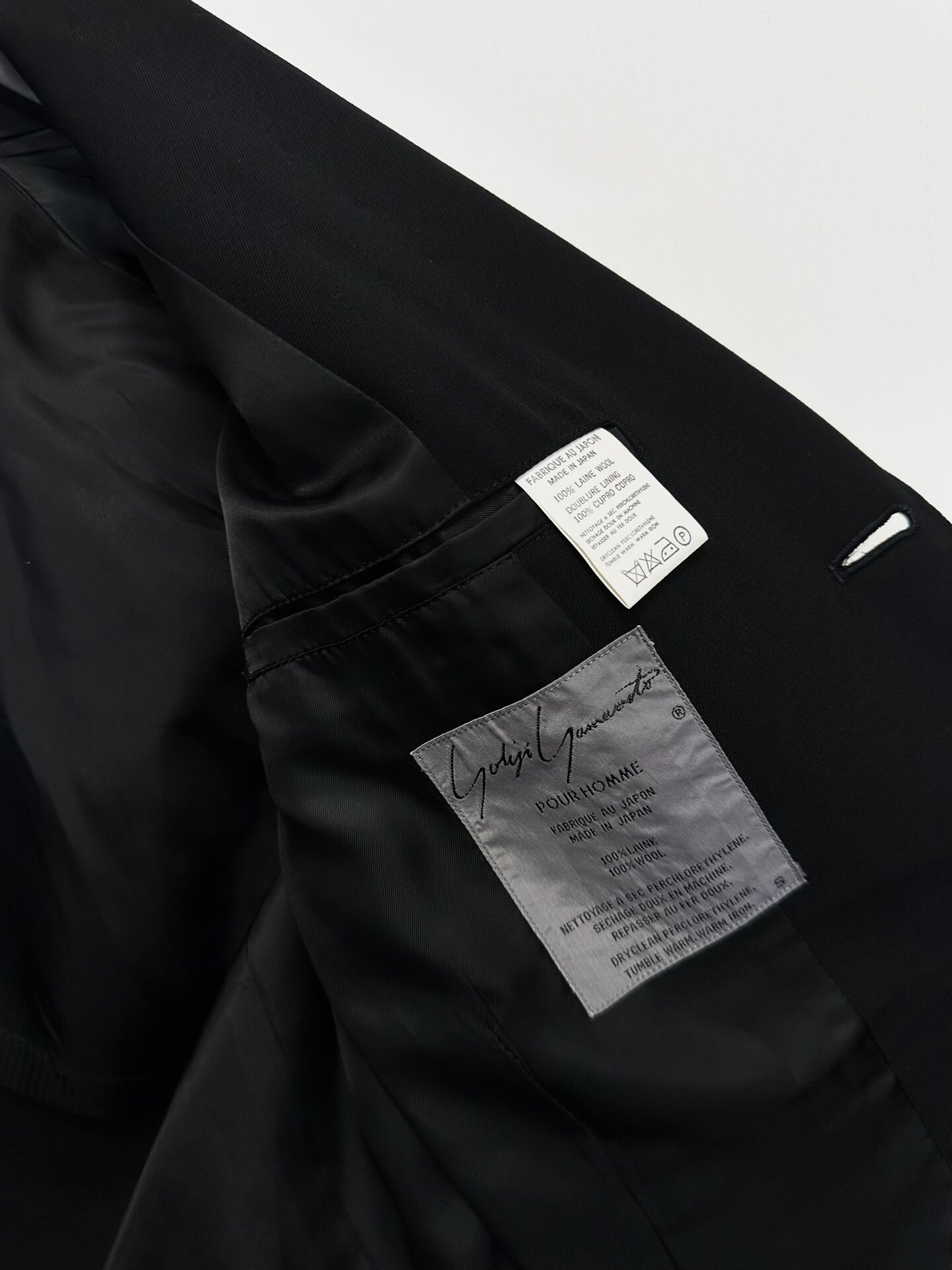 Yohji Yamamoto 90s Dog Jacket — back