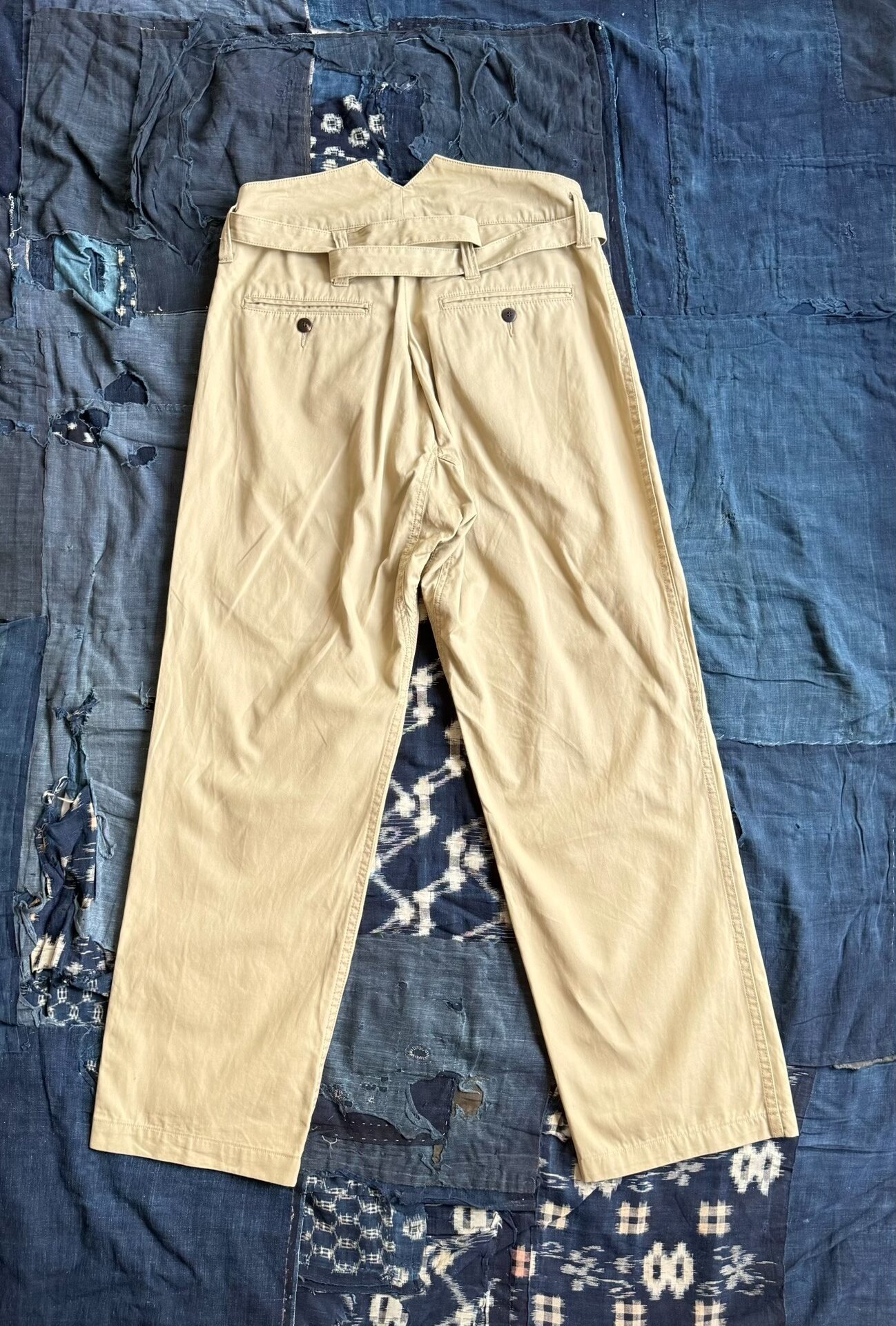 VISVIM 21AW HAKAMA PANTS SPOT — front