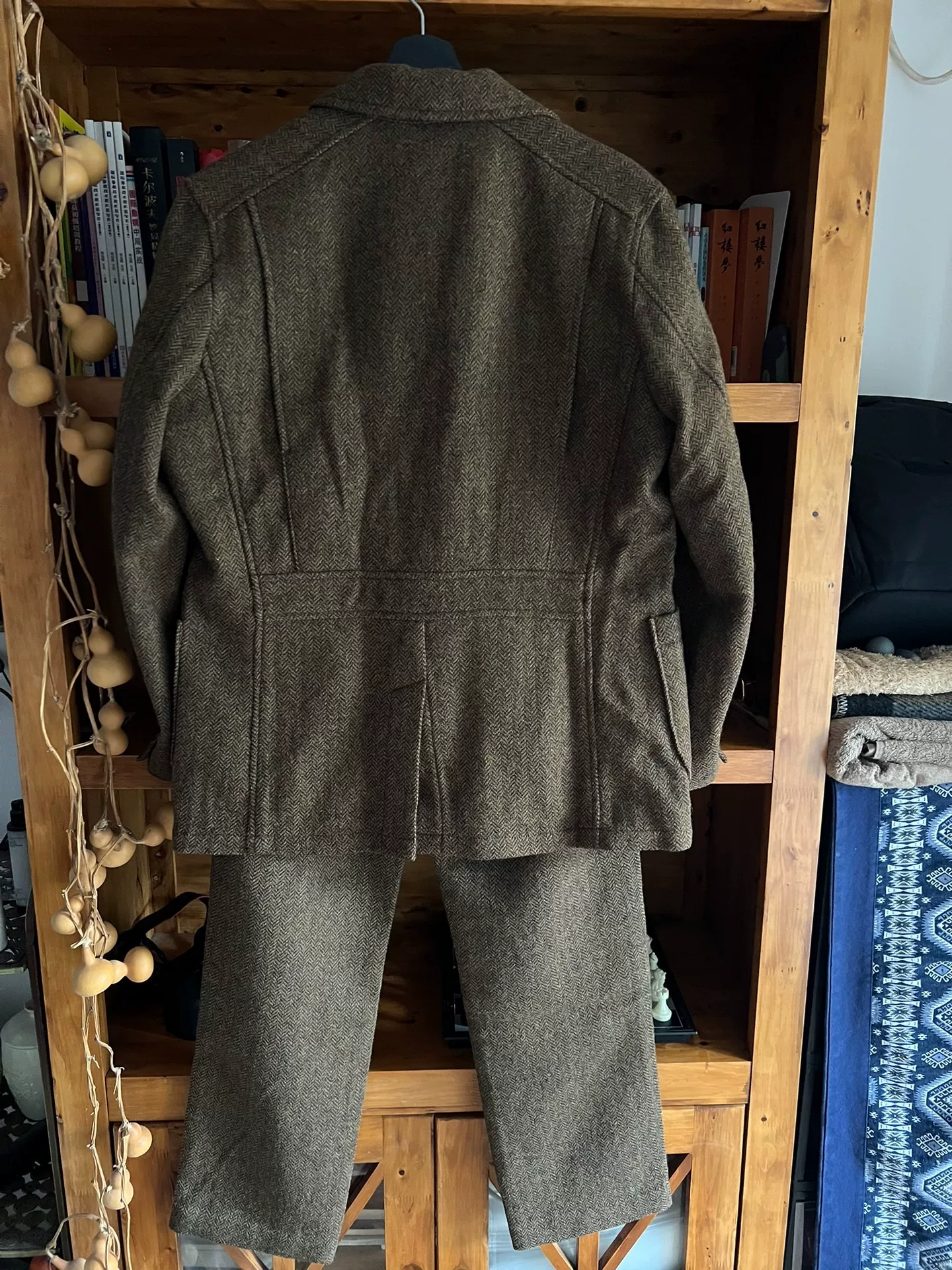 Pherrows Japanese Wool Vintage Suit Set — front