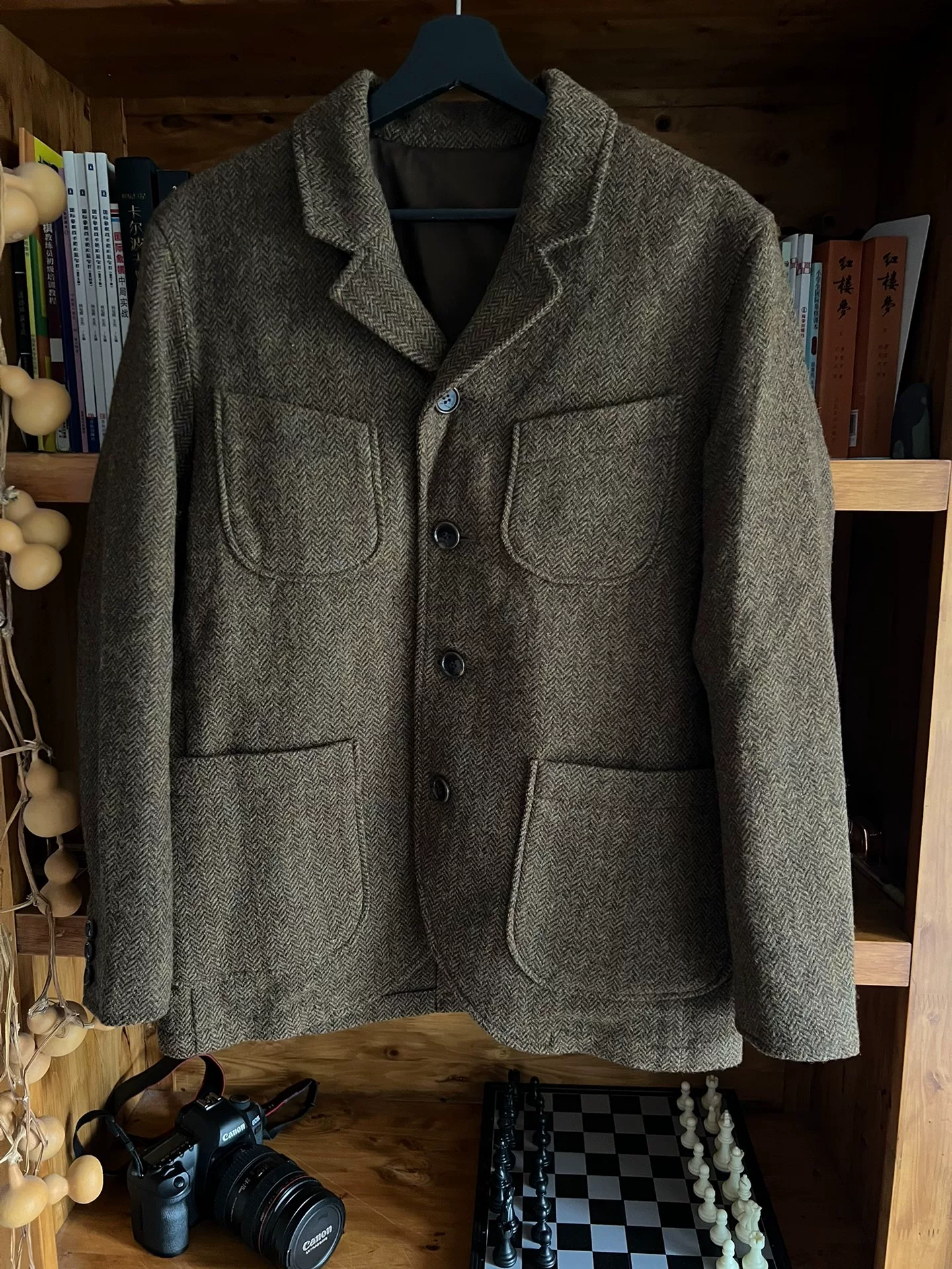 Pherrows Japanese Wool Vintage Suit Set — label