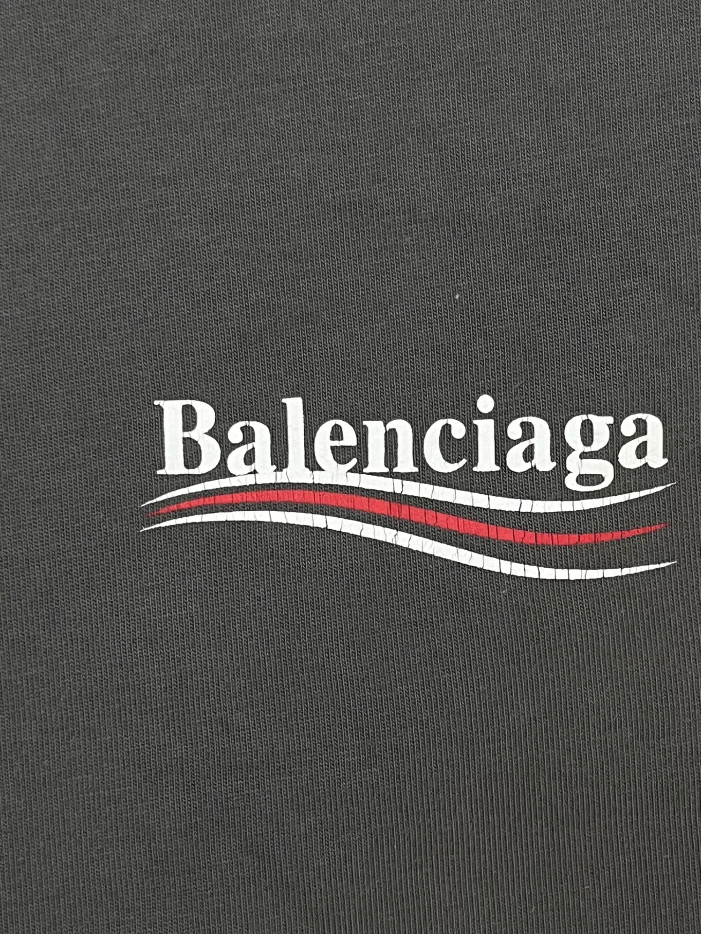 Balenciaga Political Campaign FW22 Logo T-Shirt — back