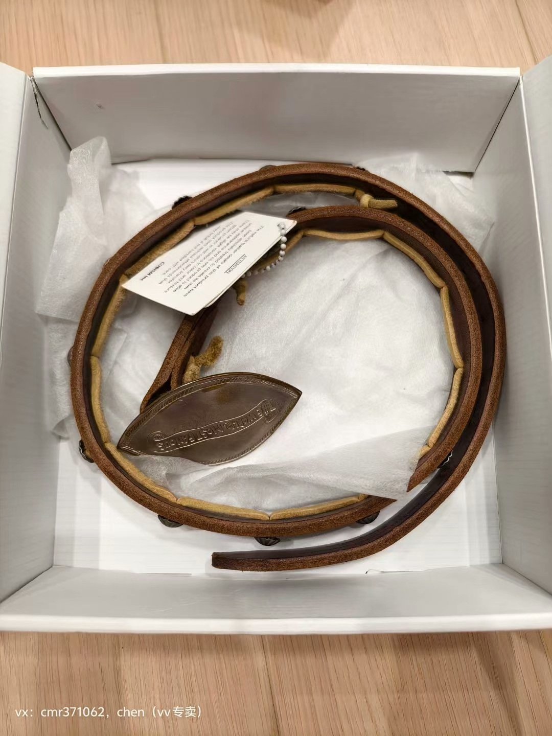 VISVIM 15SS CONCHO BELT 20MM