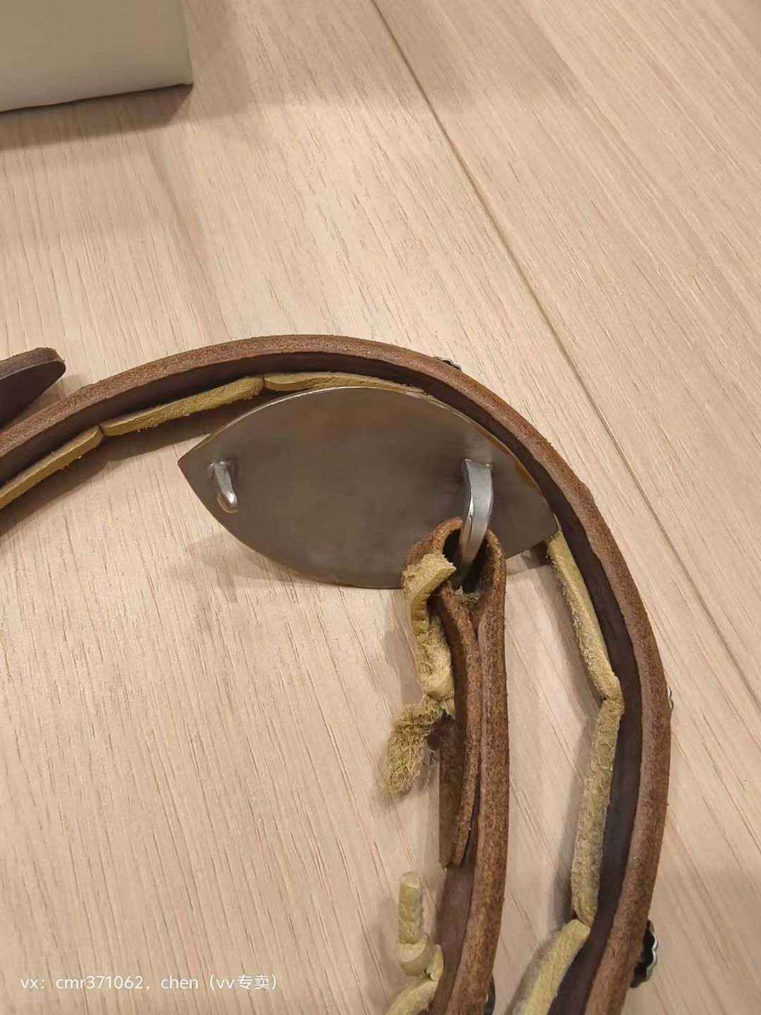 VISVIM 15SS CONCHO BELT 20MM — back
