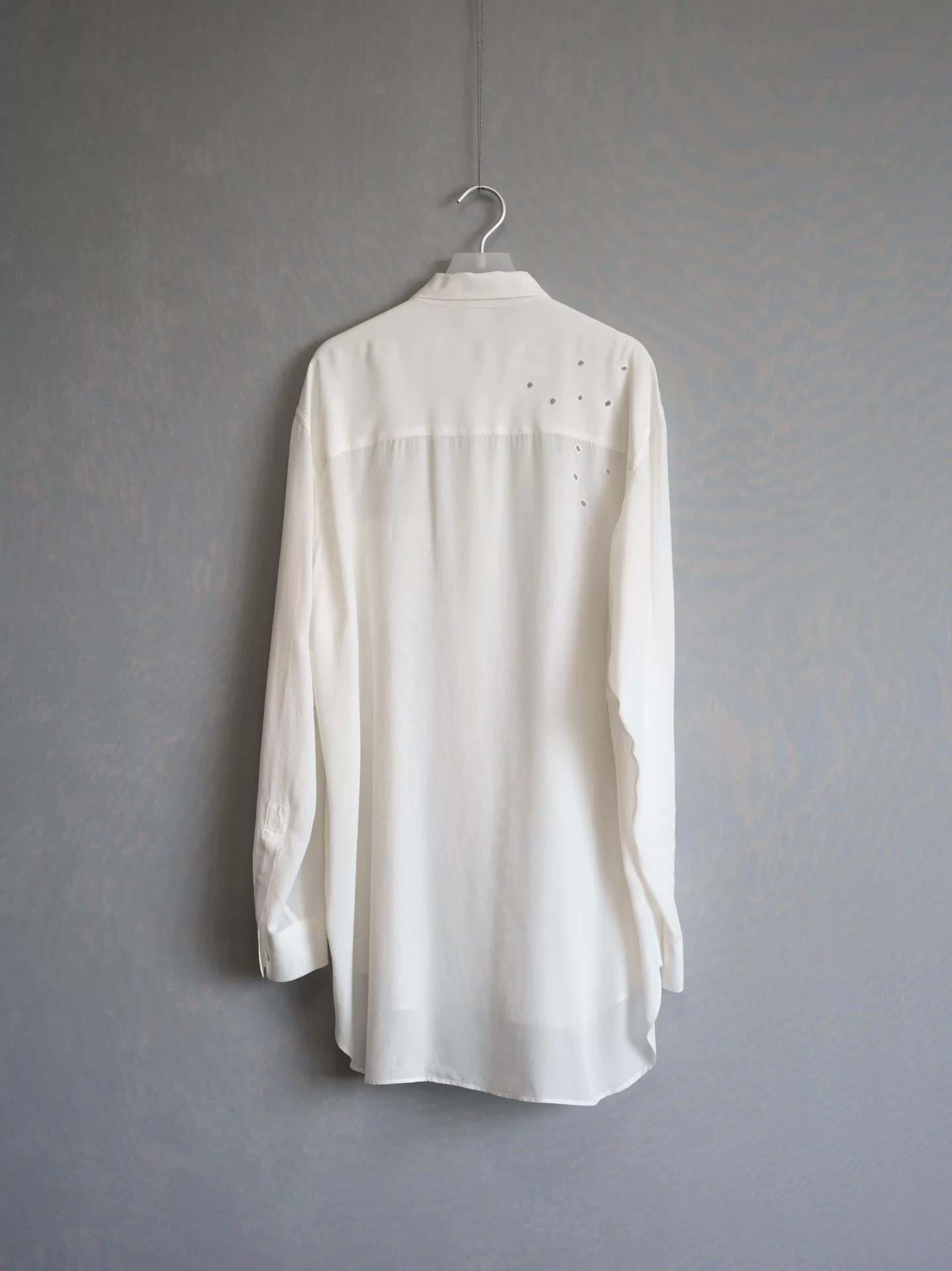 Yohji Yamamoto 92SS Bullet Hole Shirt — detail