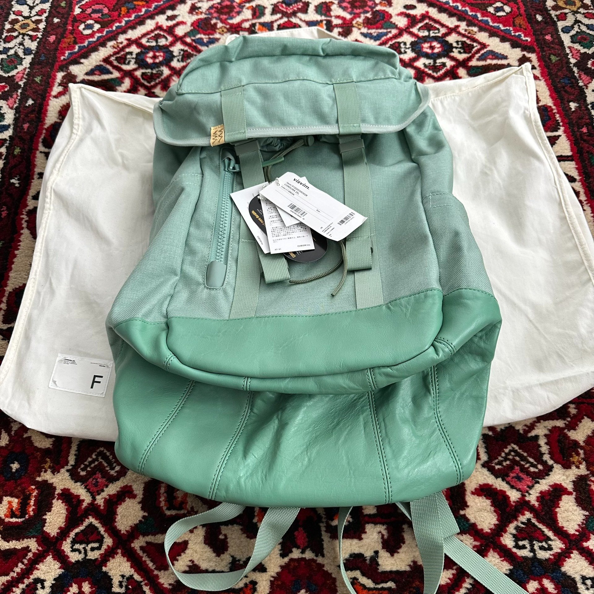 VISVIM 22AW CORDURA 25L Backpack — front