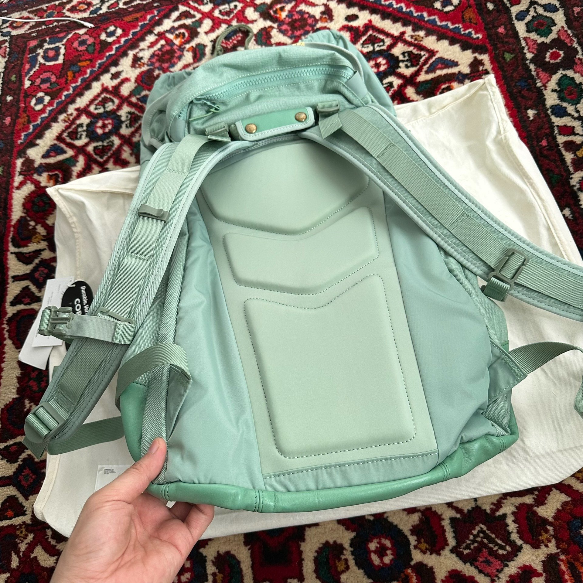 VISVIM 22AW CORDURA 25L Backpack — label