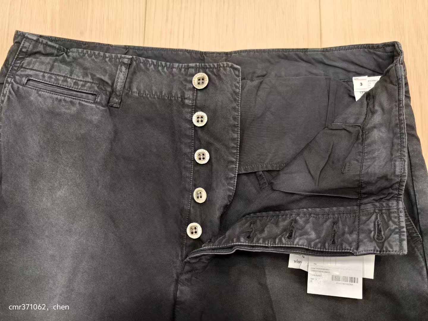 VISVIM 23SS DMGD Chino Pants — detail