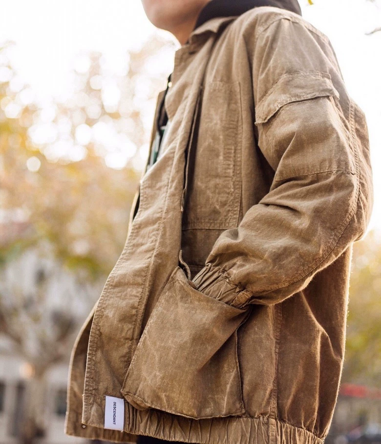 Descendant DWU Ripstop Shirt Jacket 18AW — front