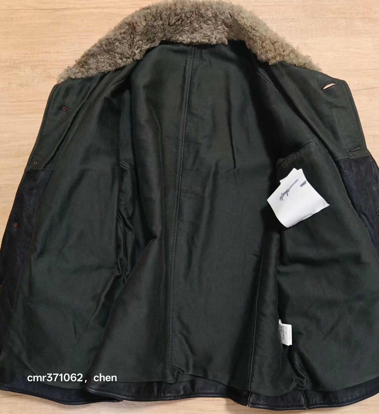 VISVIM 24SS Barnstormer Coat — label