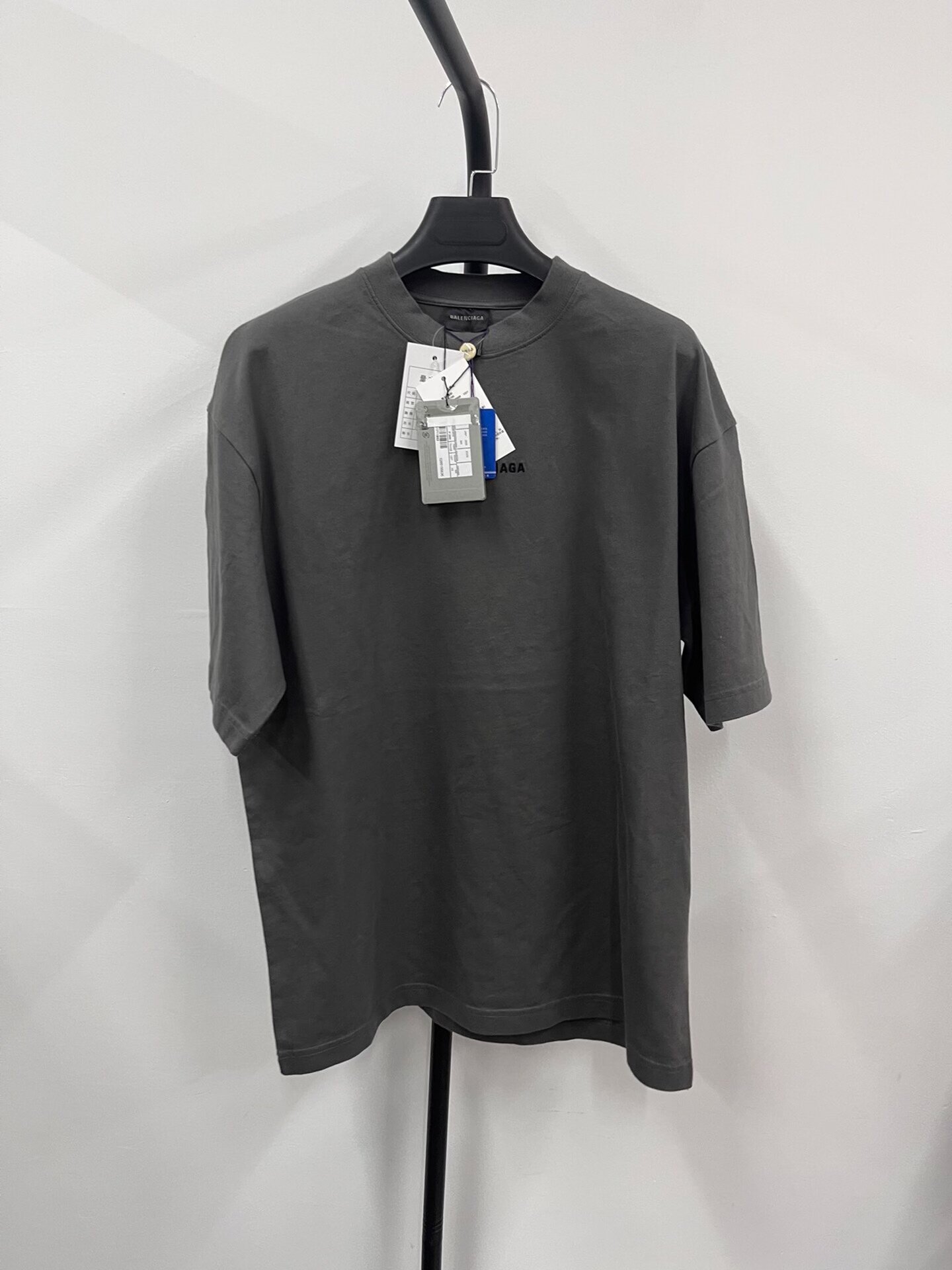 Balenciaga FW22 Logo Short-Sleeve T-Shirt