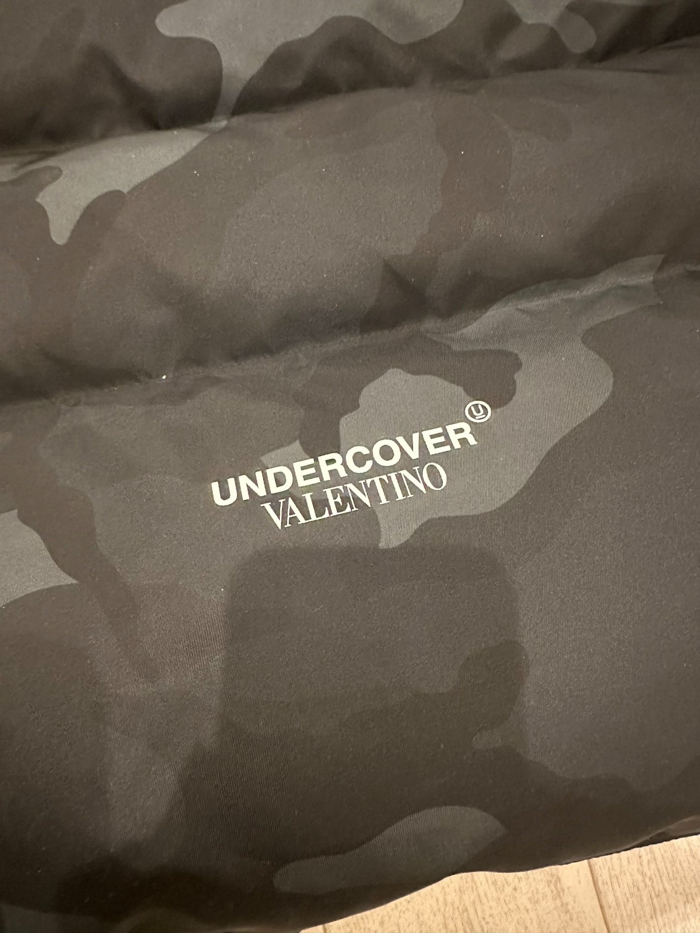 Undercover X Valentino — label