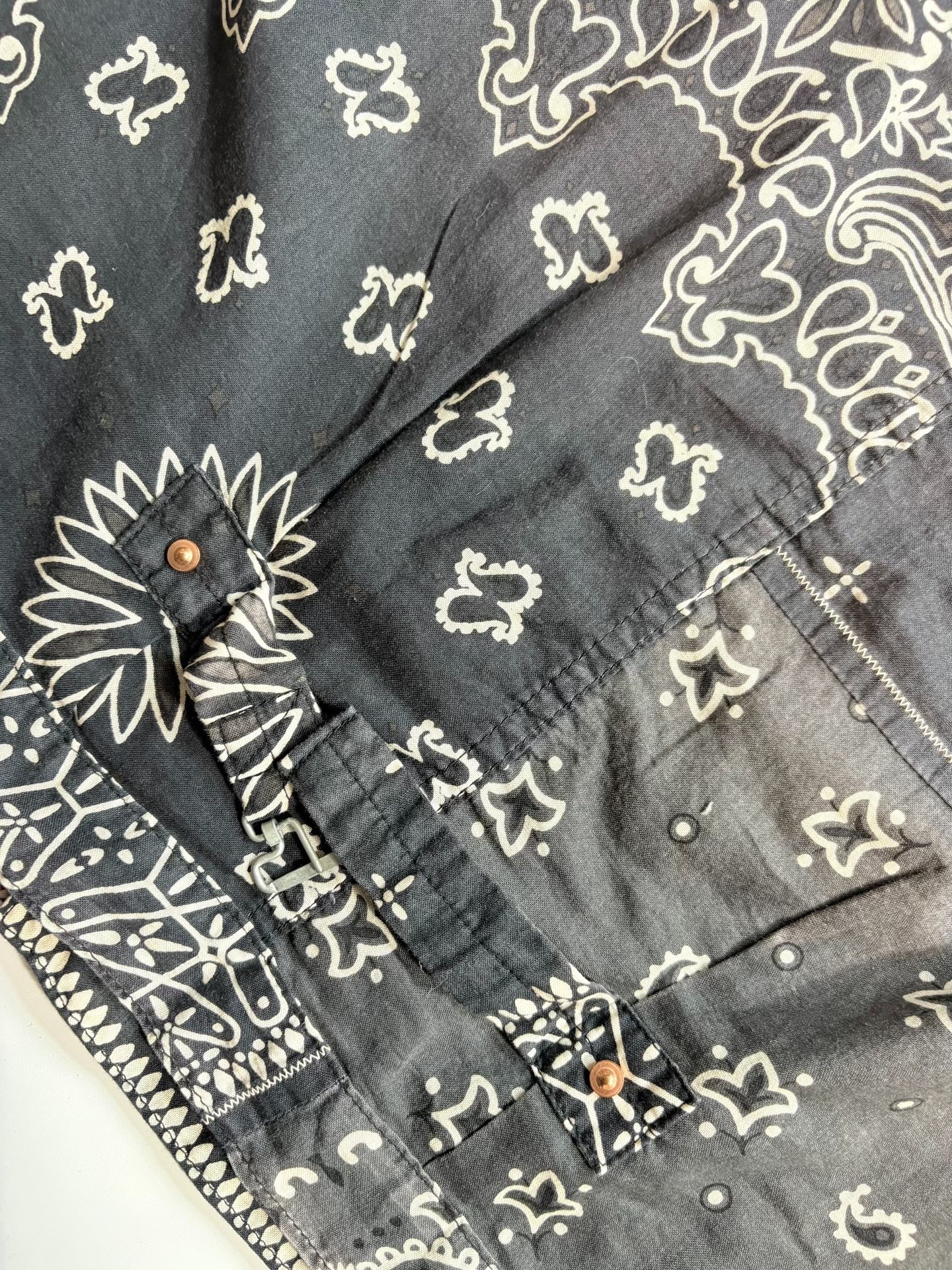 KAPITAL Paisley Patchwork Jacket — back