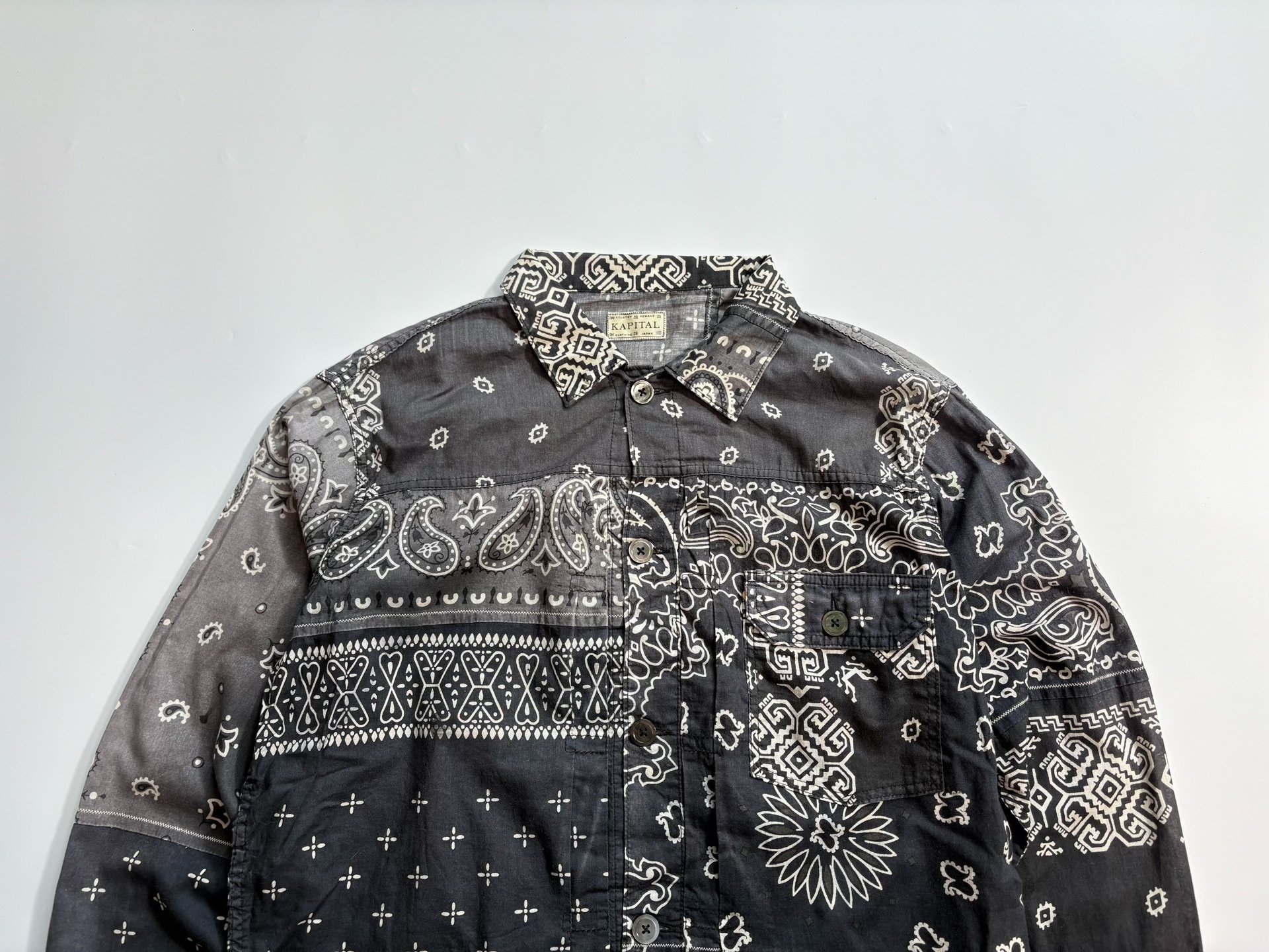 KAPITAL Paisley Patchwork Jacket — front
