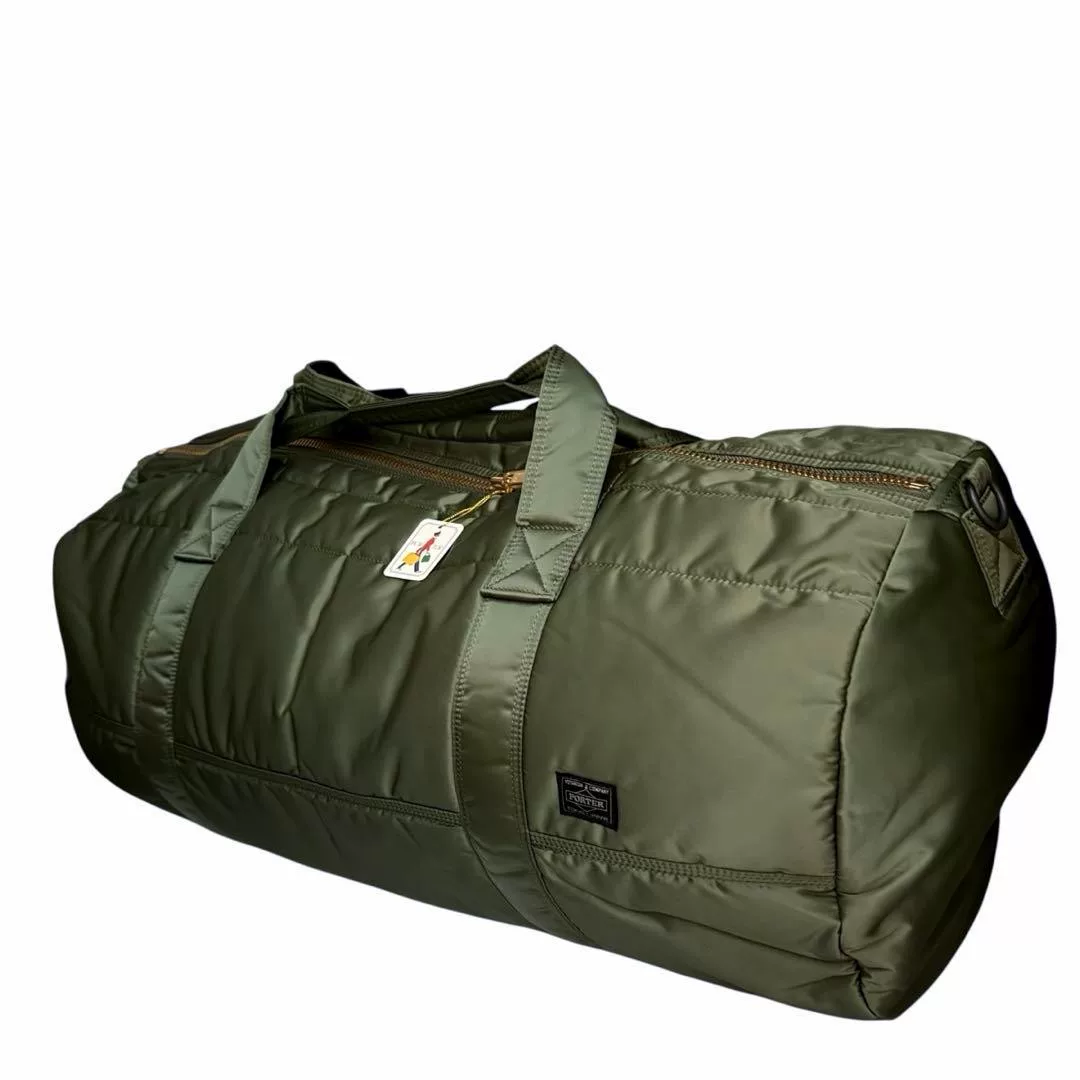 Porter Tanker XL Sand Green Travel Bag — front