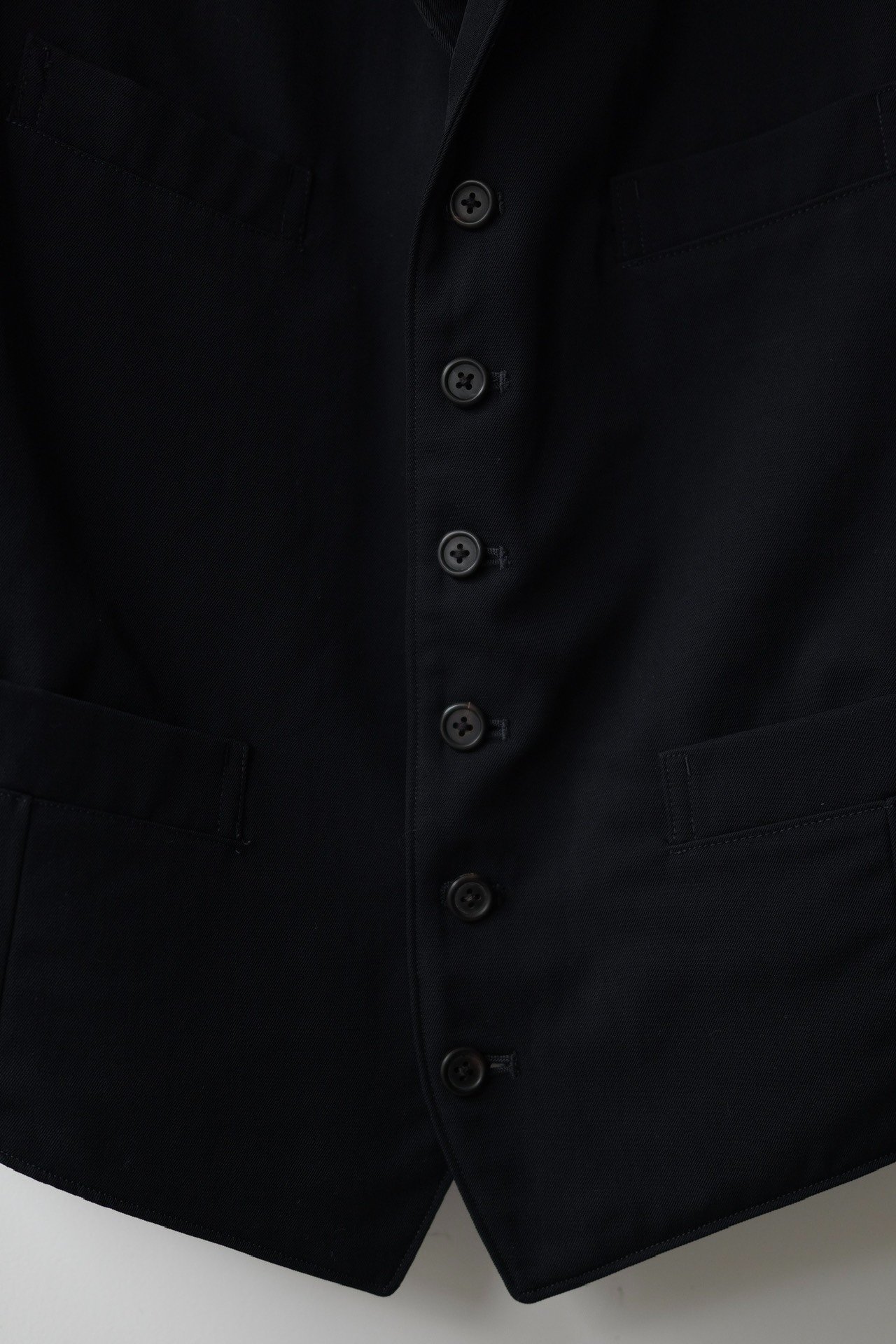 Yohji Yamamoto Y's 04SS Buttoned Vest — detail