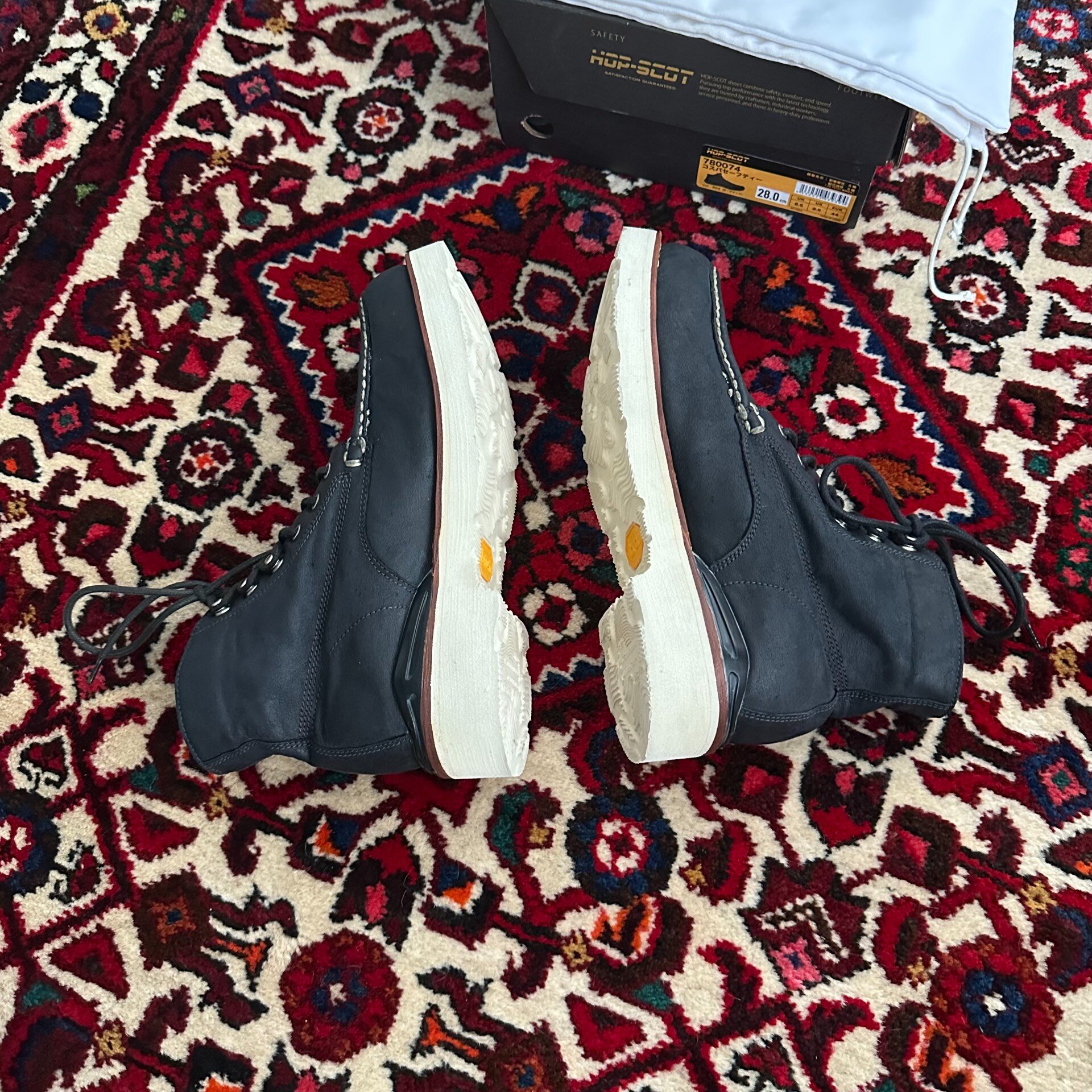 VISVIM 10SS VIRGIL MOC Kangaroo Boots — label
