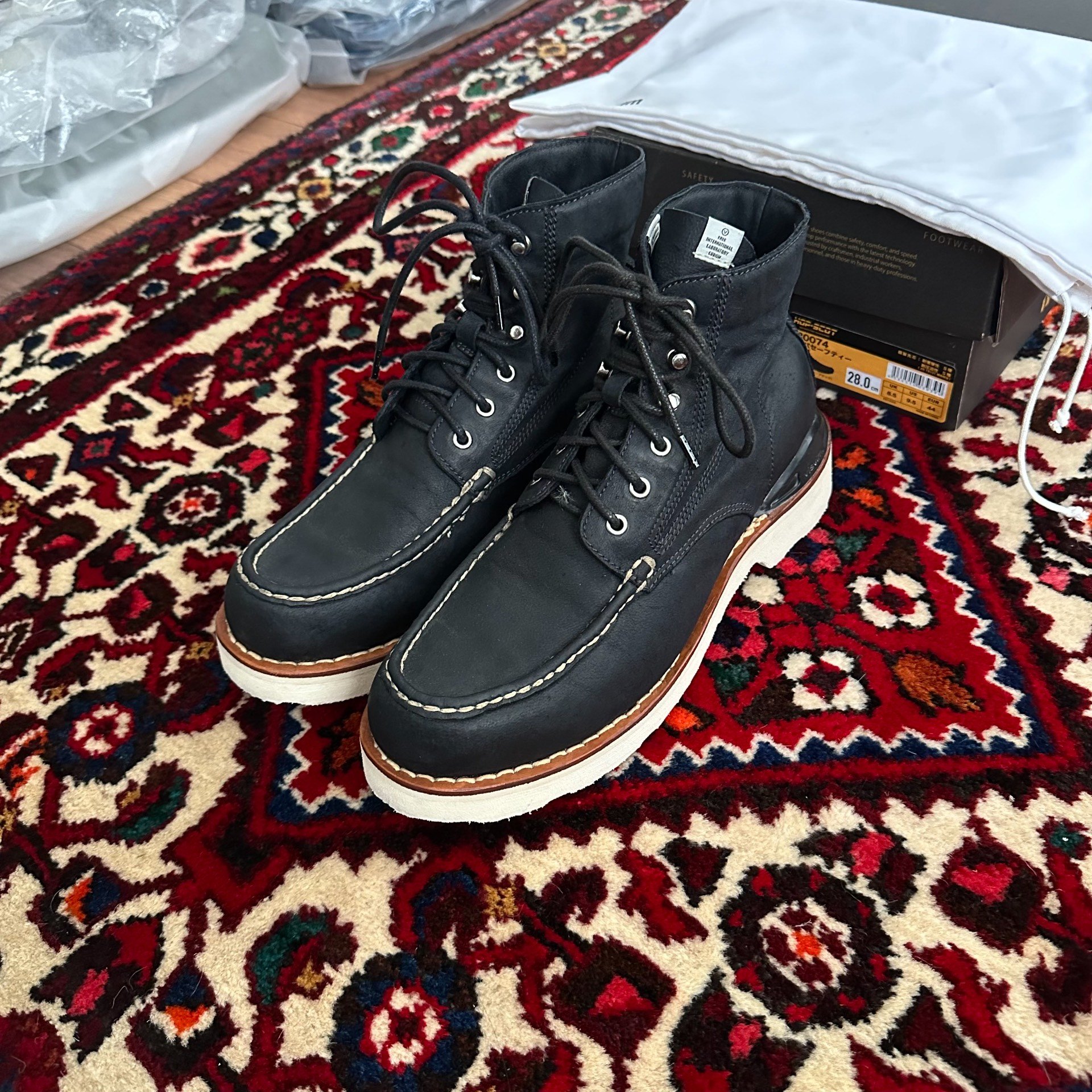 VISVIM 10SS VIRGIL MOC Kangaroo Boots — detail