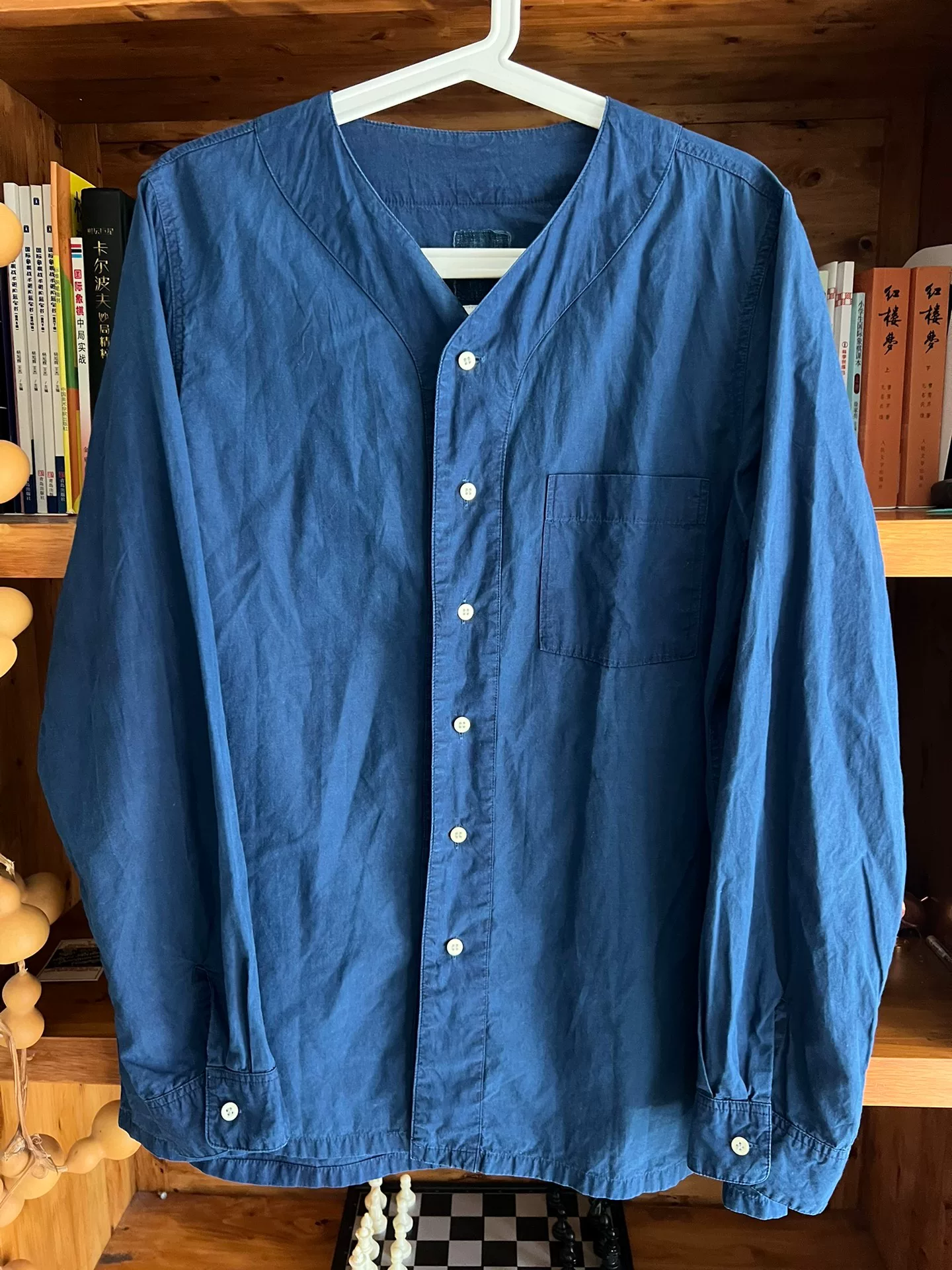 VISVIM ICT Baseball Collar Shirt