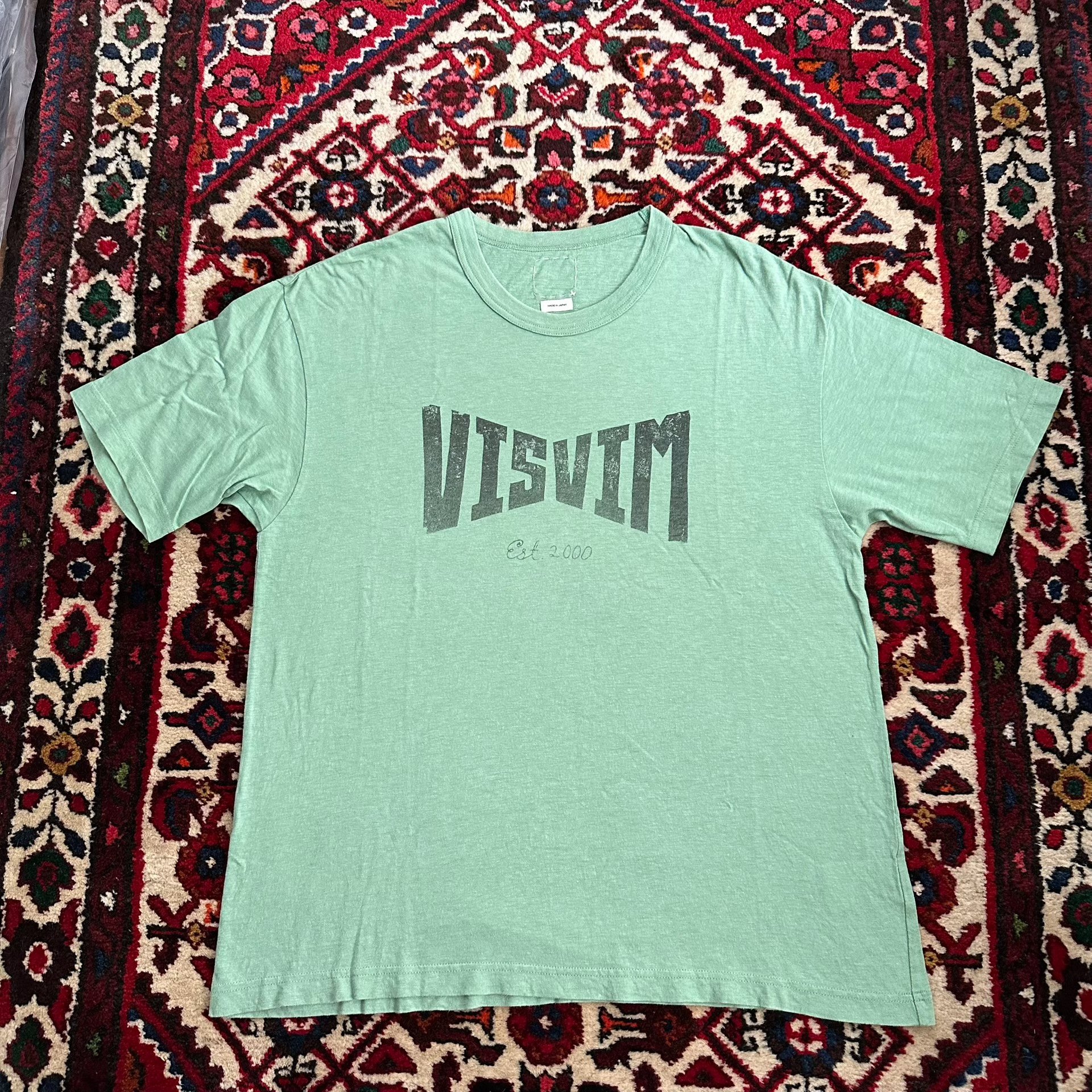 VISVIM 24SS Heritage Tee S/S — front