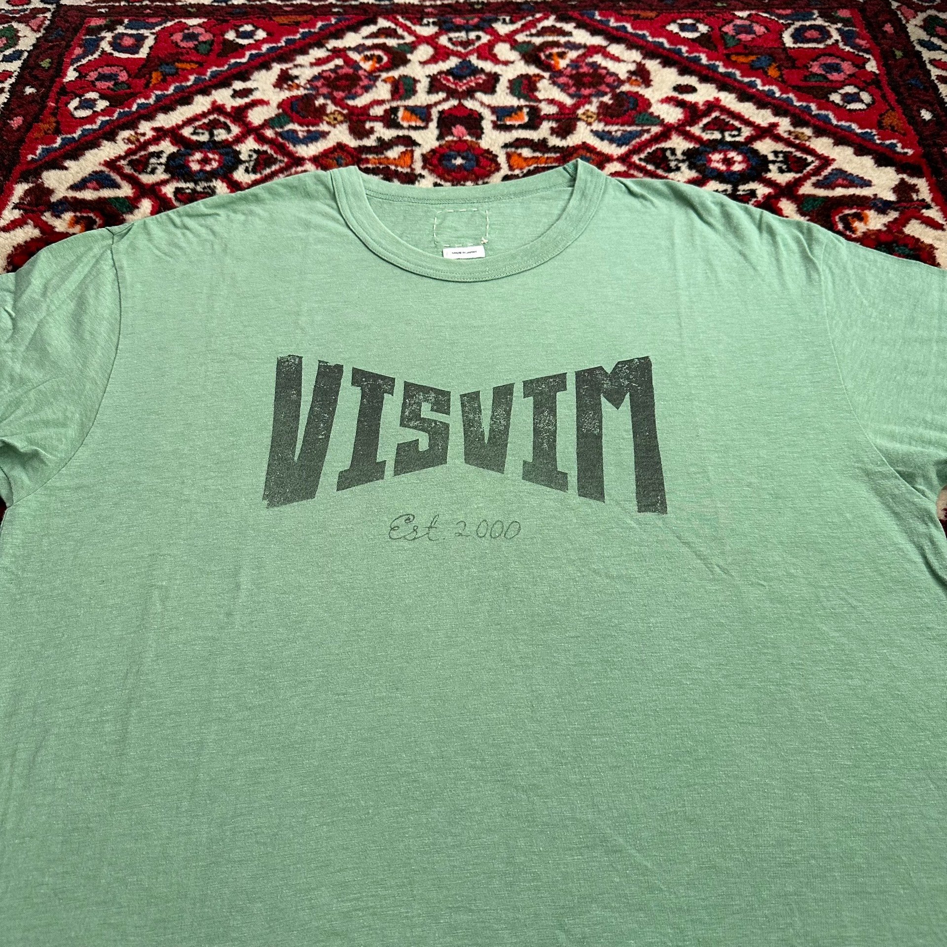 VISVIM 24SS Heritage Tee S/S — label