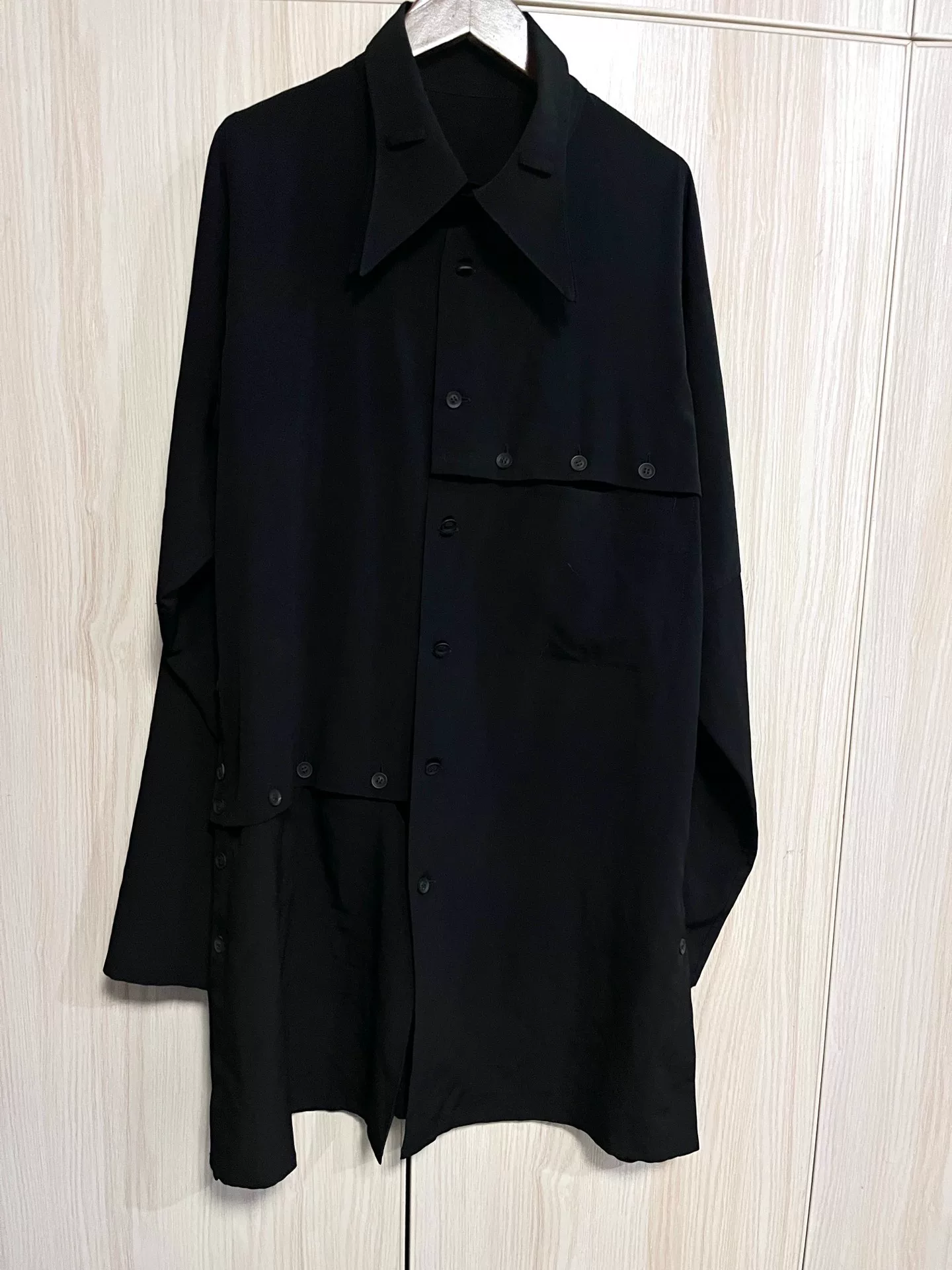 Yohji Yamamoto Deconstructed Acetate Shirt