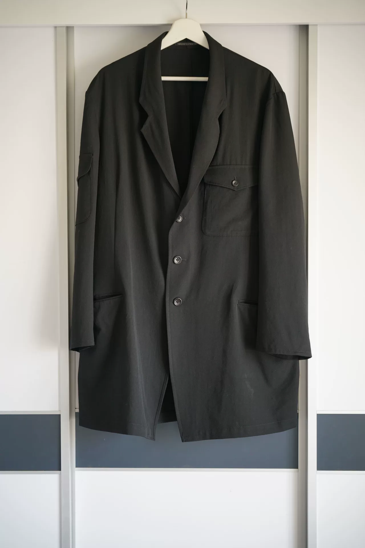 Yohji Yamamoto 17ss Multi-Pocket Zip Blazer