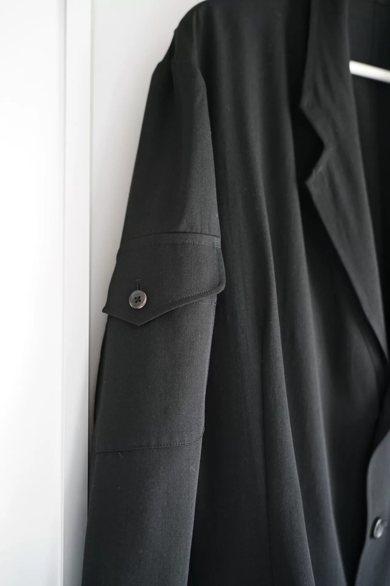 Yohji Yamamoto 17ss Multi-Pocket Zip Blazer — label