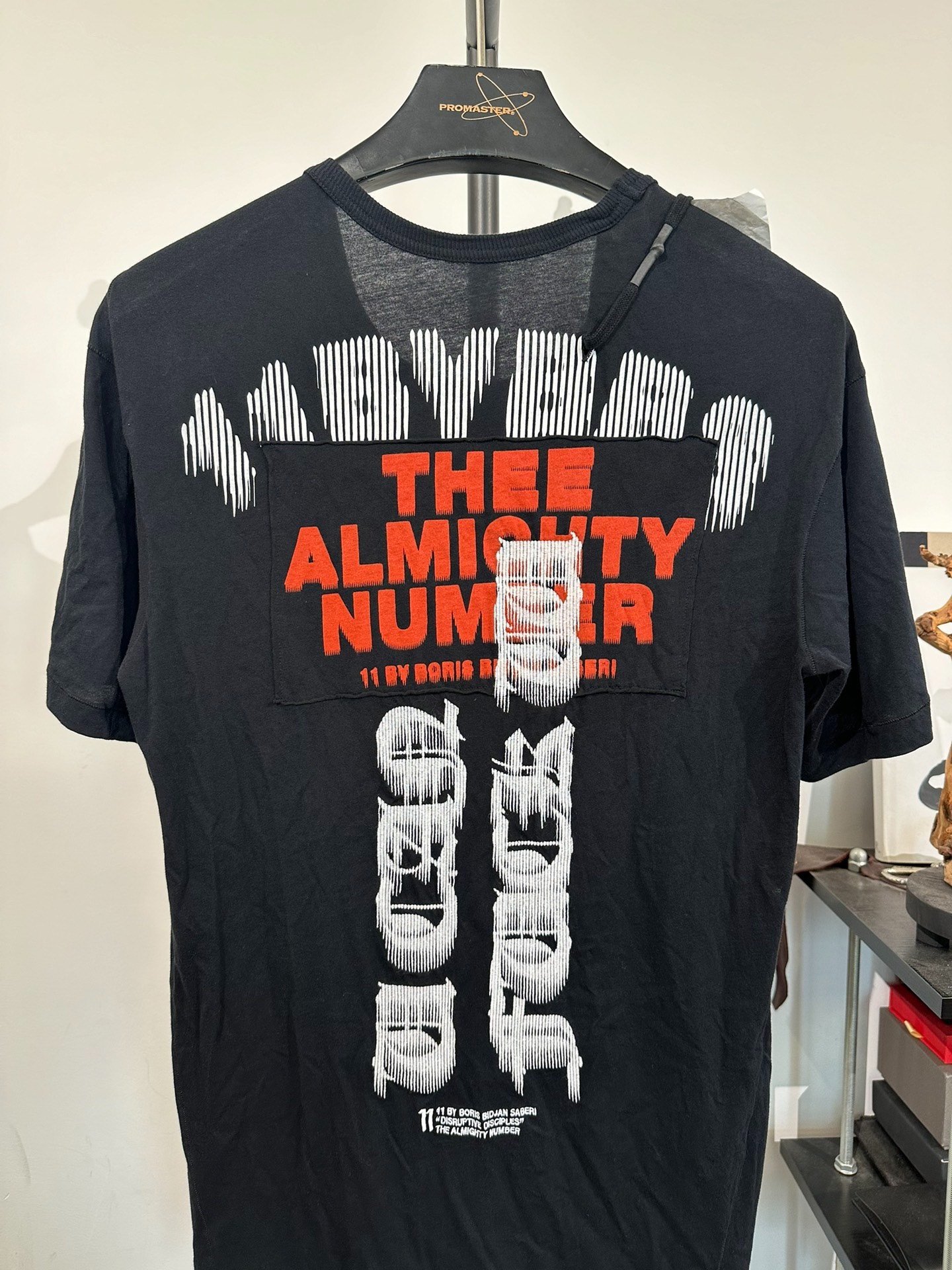 Boris Bidjan Saberi 11by BBS Patch Print T-shirt — detail