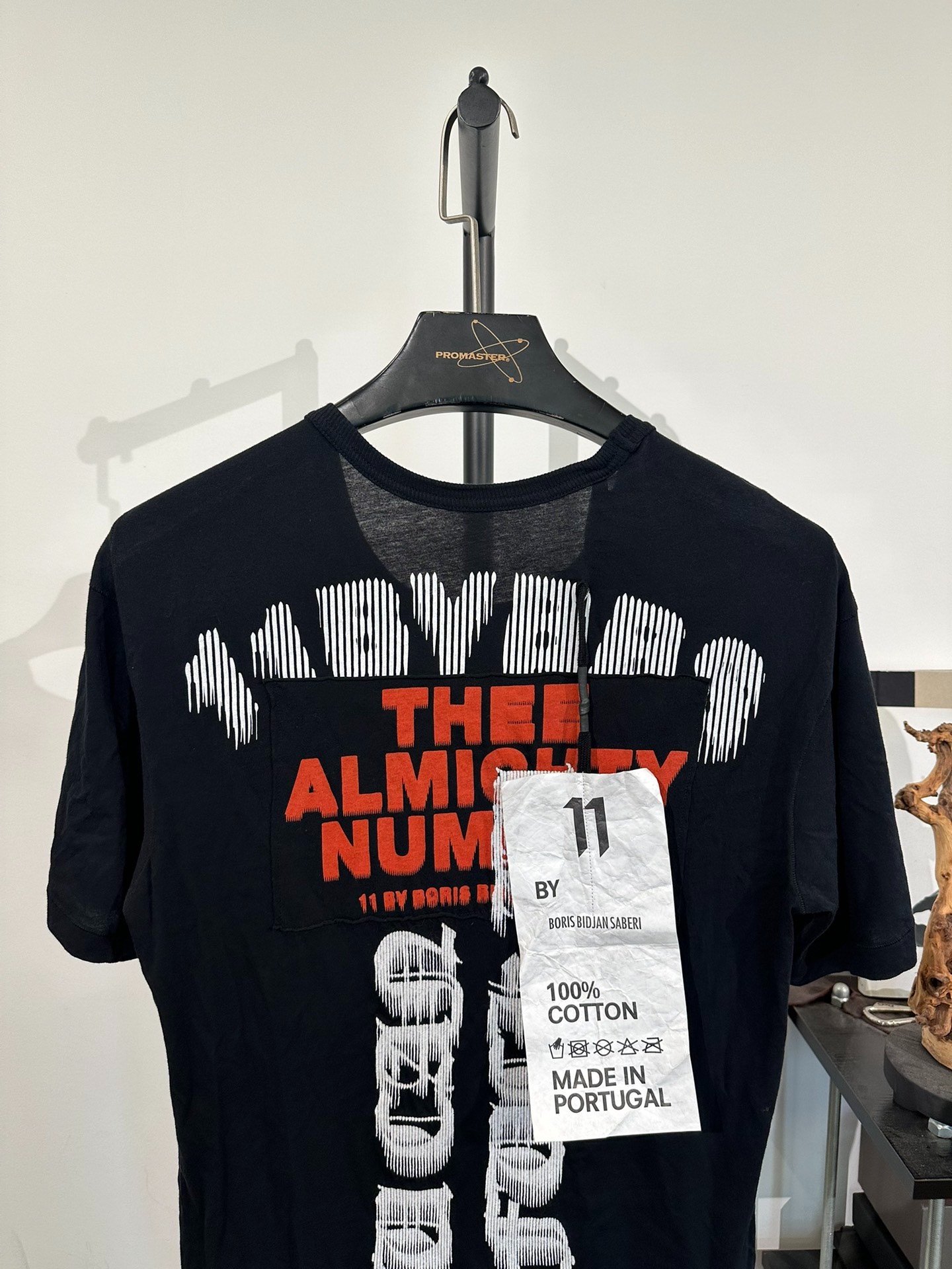 Boris Bidjan Saberi 11by BBS Patch Print T-shirt — back