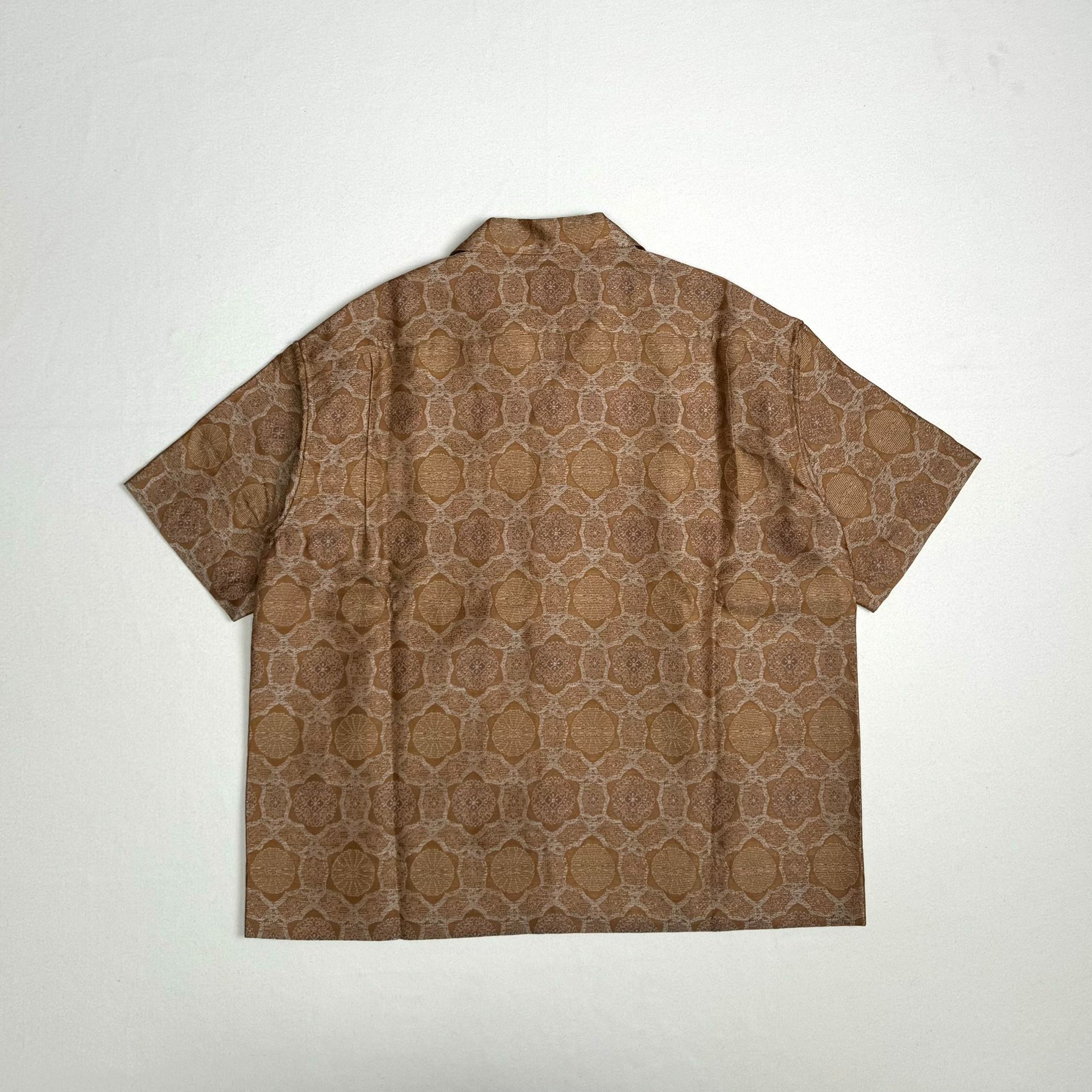 VISVIM 24aw Copa S/S Jacquard Shirt — front