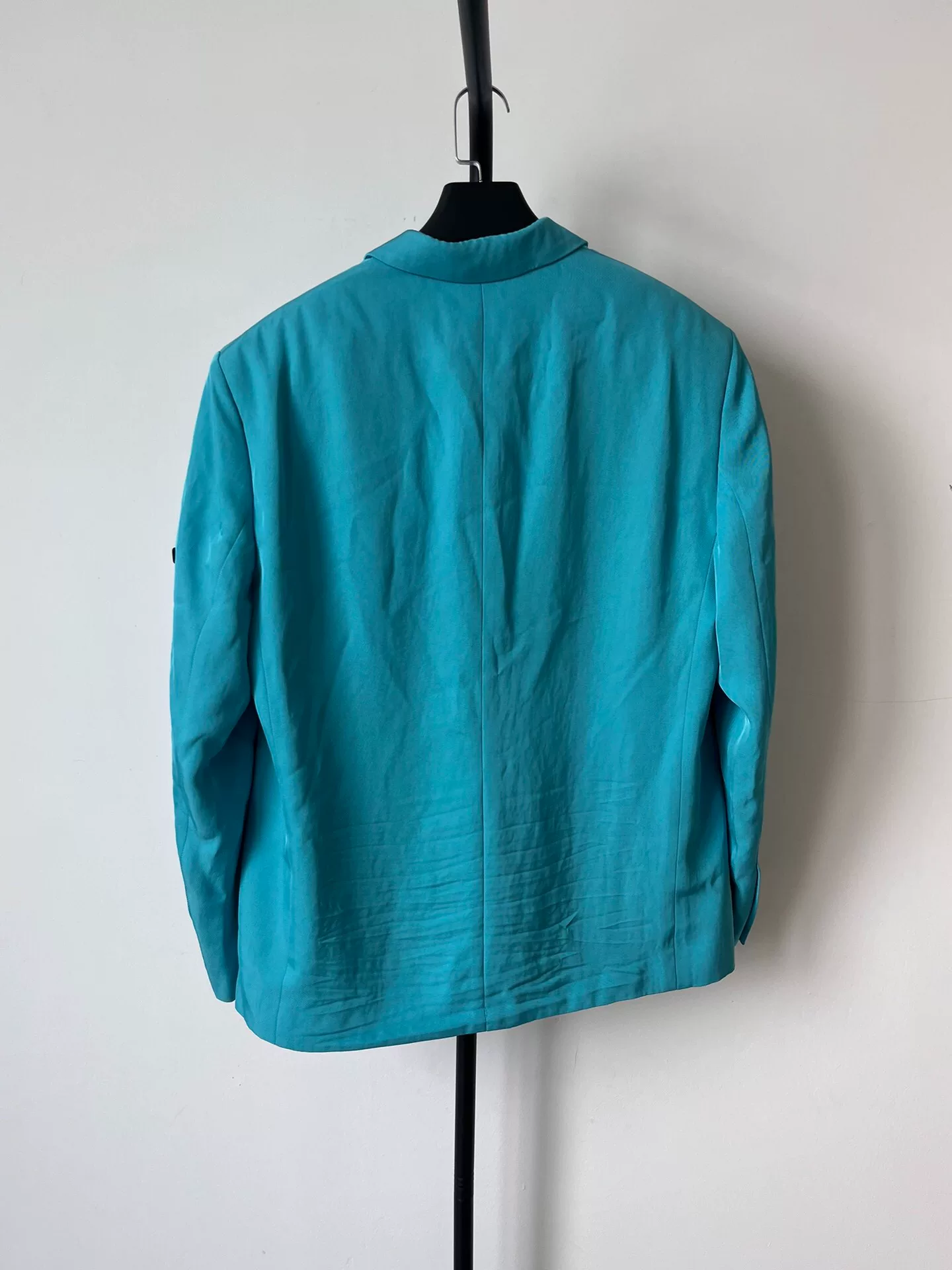 Balenciaga Single-Breasted Solid Blazer — front