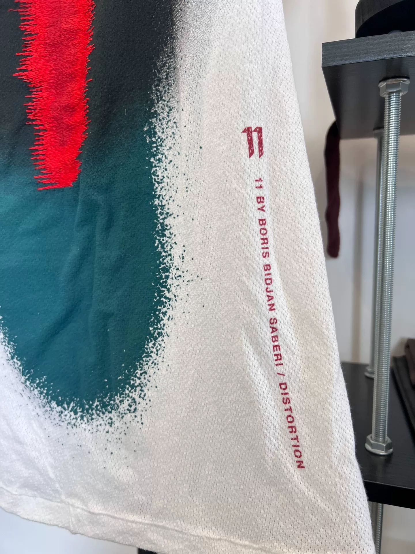 Boris Bidjan Saberi 11by bbs Short-Sleeve T-Shirt — label