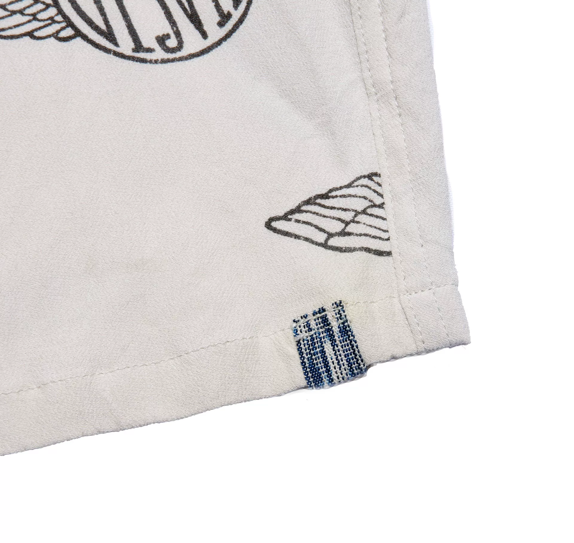 visvim 22aw Contrary Dept Wallis S/S Shirt — label