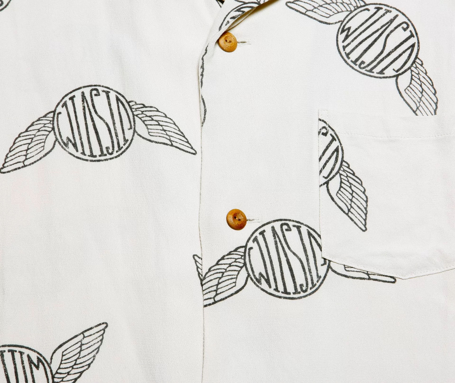 visvim 22aw Contrary Dept Wallis S/S Shirt — back