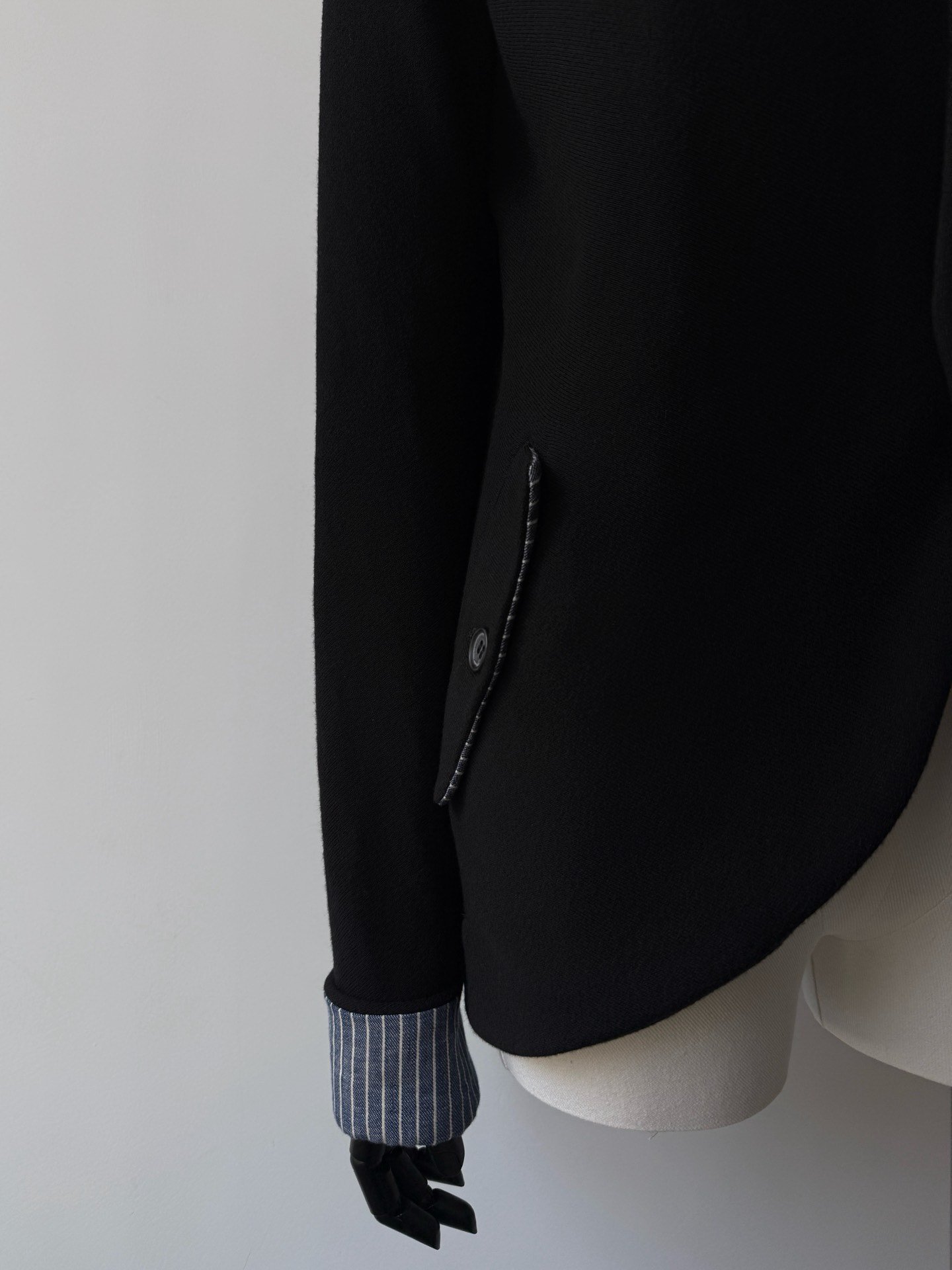 Yohji Yamamoto Y's 24SS Minimal Blazer — label