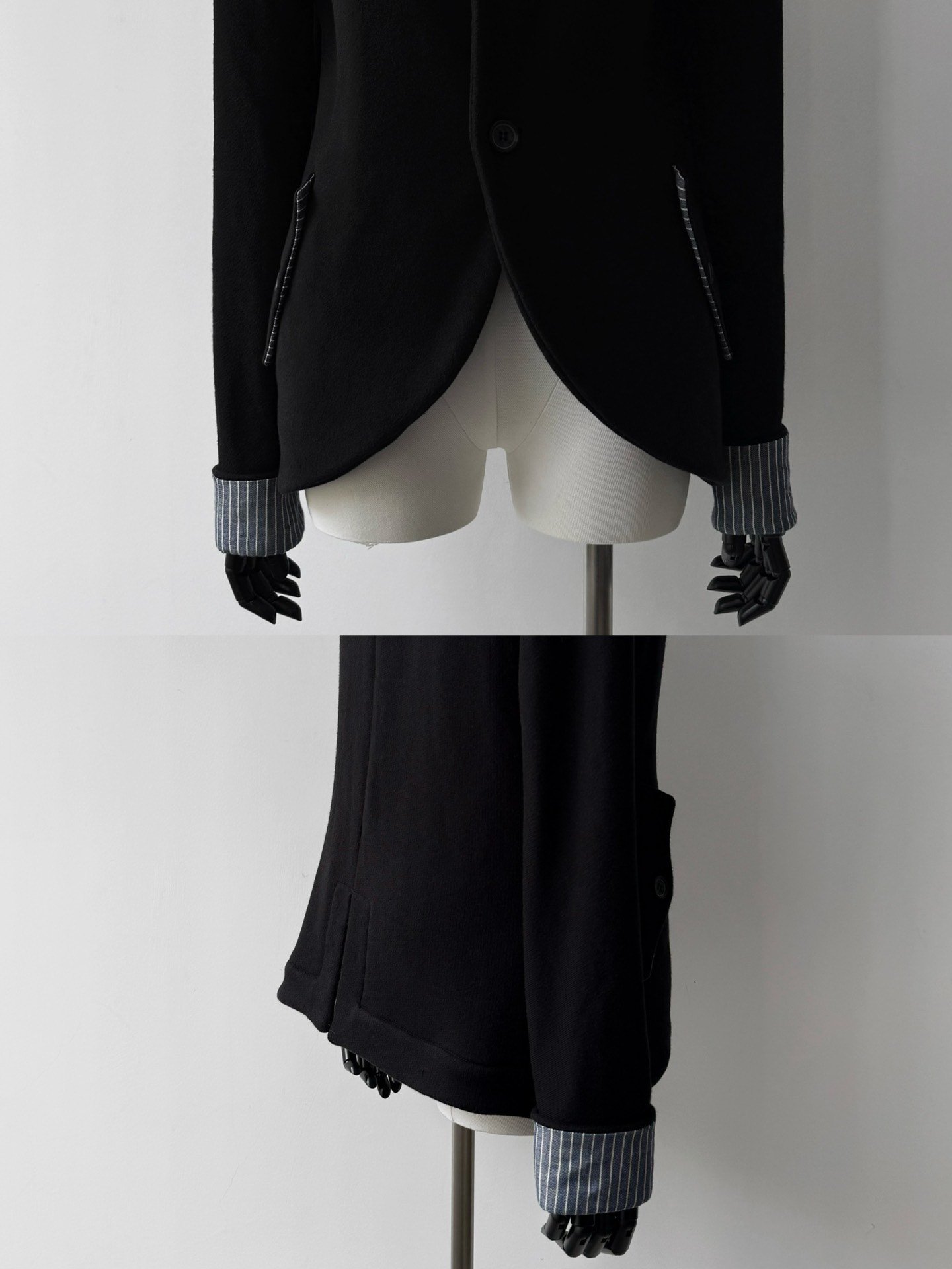 Yohji Yamamoto Y's 24SS Minimal Blazer — back