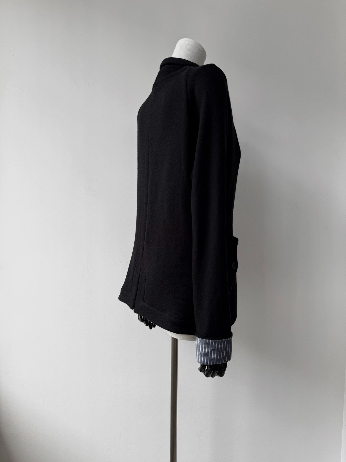 Yohji Yamamoto Y's 24SS Minimal Blazer — detail